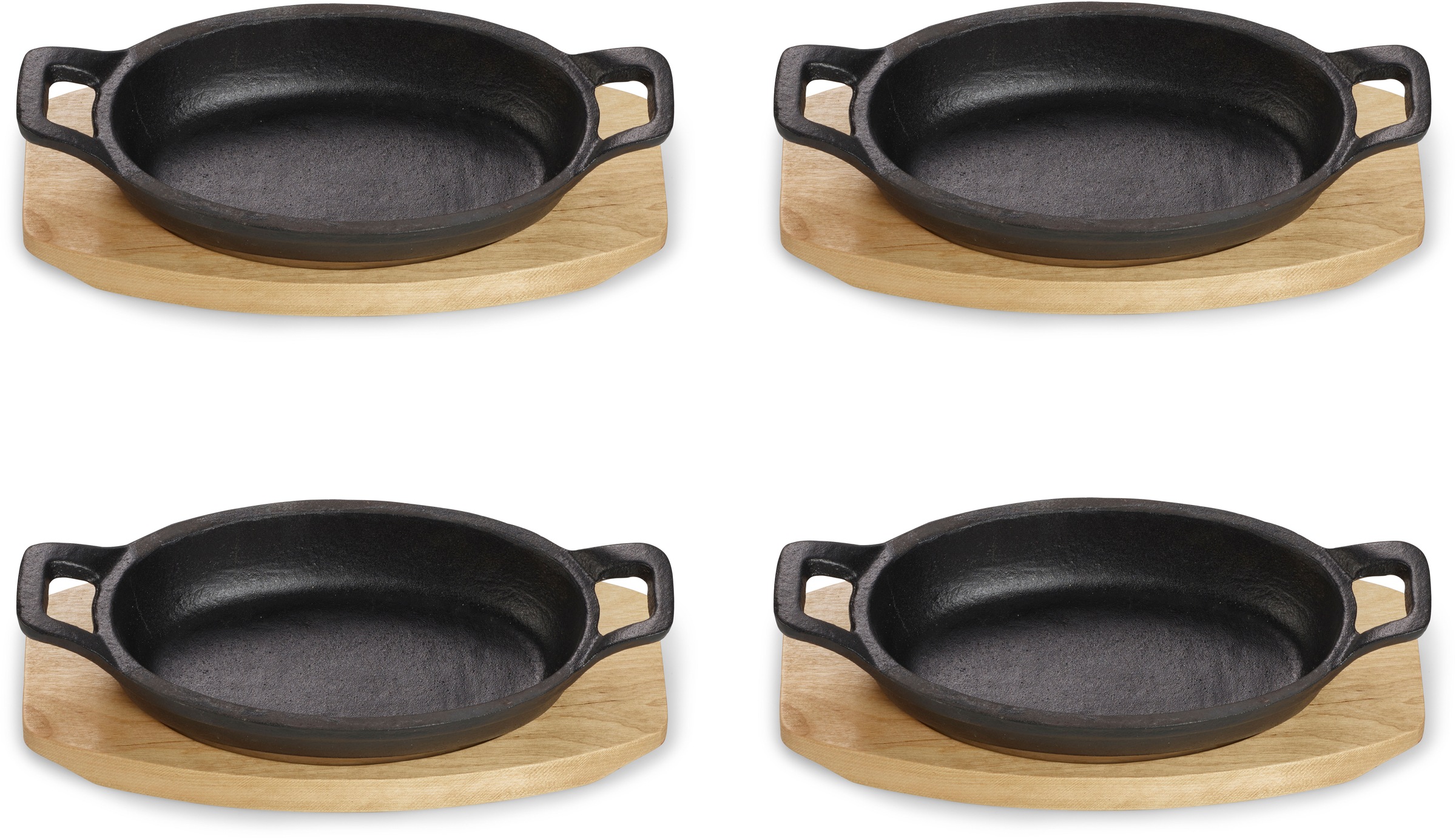 ECHTWERK Servierpfanne »4x Servierschale "SMALL"« Gusseisen Set, 4 Stk. tlg günstig online kaufen