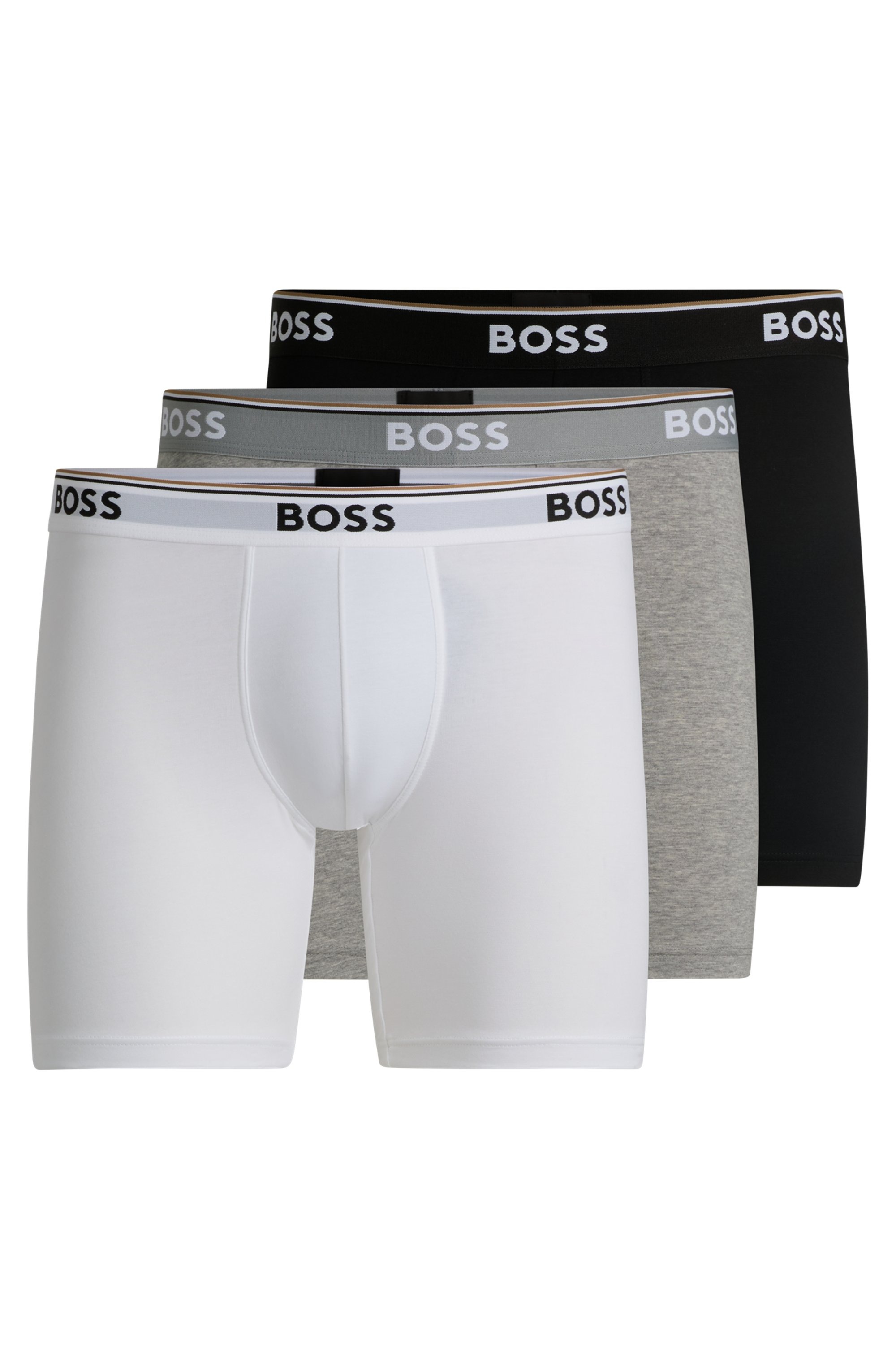 BOSS Boxershorts »BoxerBrLong 3P Power«