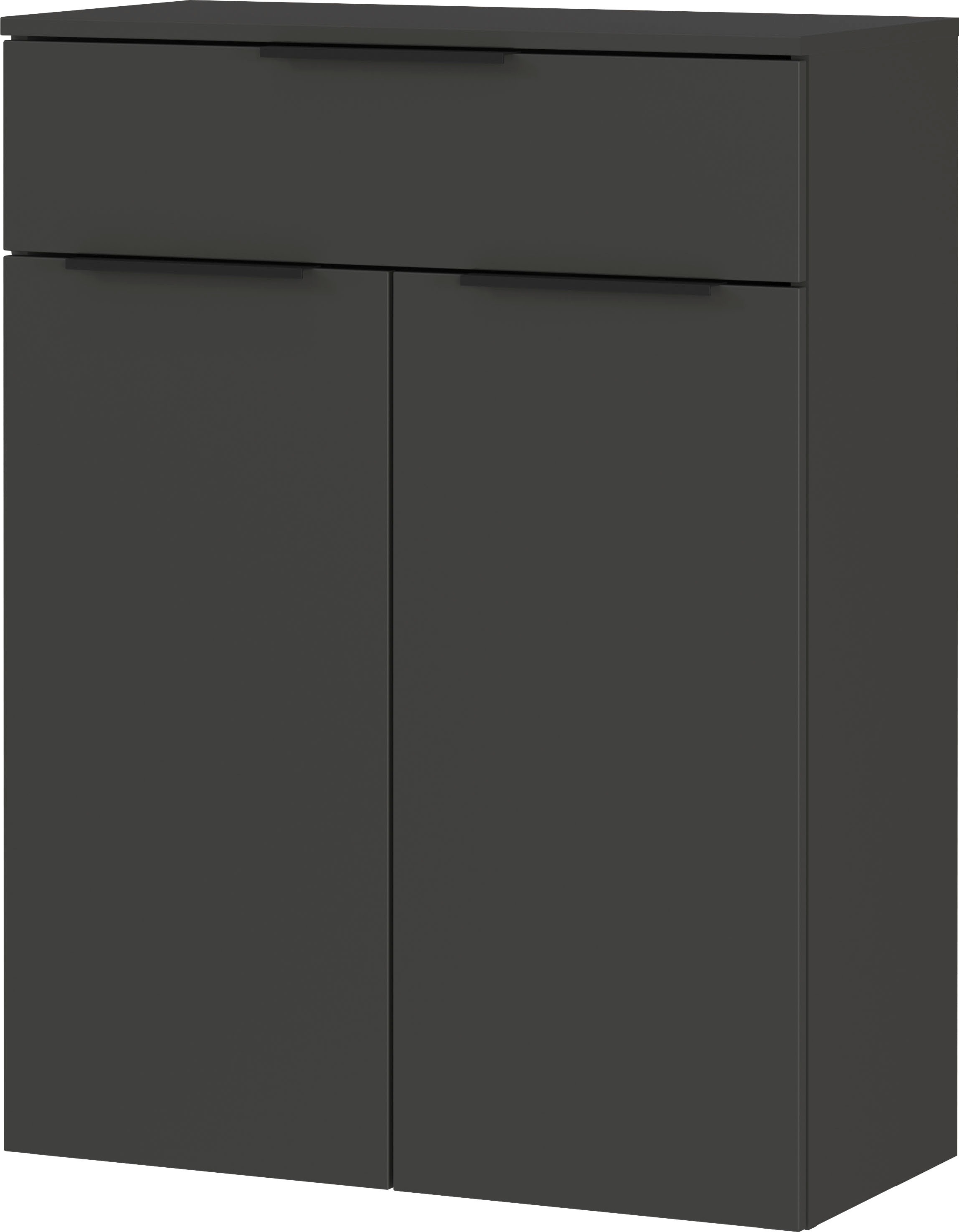 GERMANIA Badmöbel-Set »Crandon«, (5 St.), inkl. WT-Unterschrank, Spiegel, Schrank, Mediumschrank und Kommode
