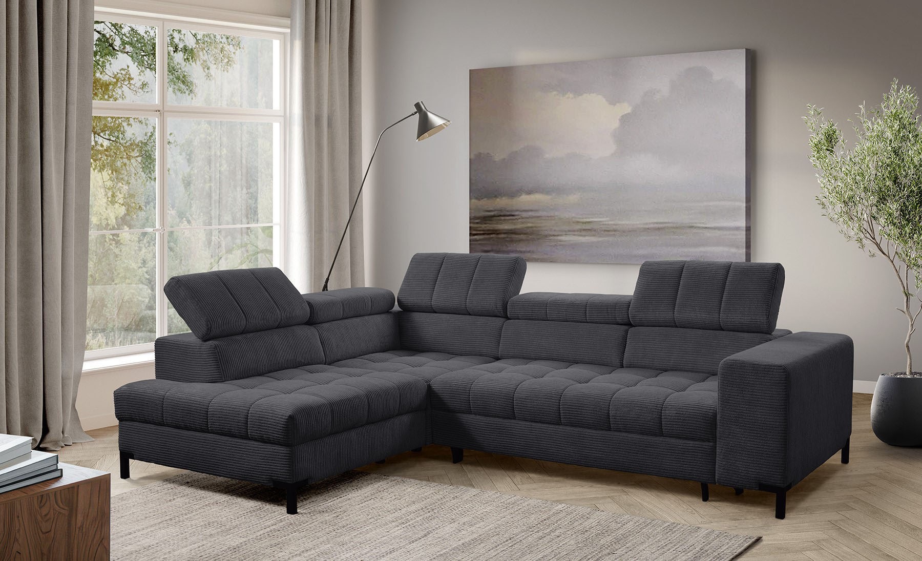 exxpo - sofa fashion Ecksofa »Bocco, hochwertige Verarbeitung, toller Sitzk günstig online kaufen