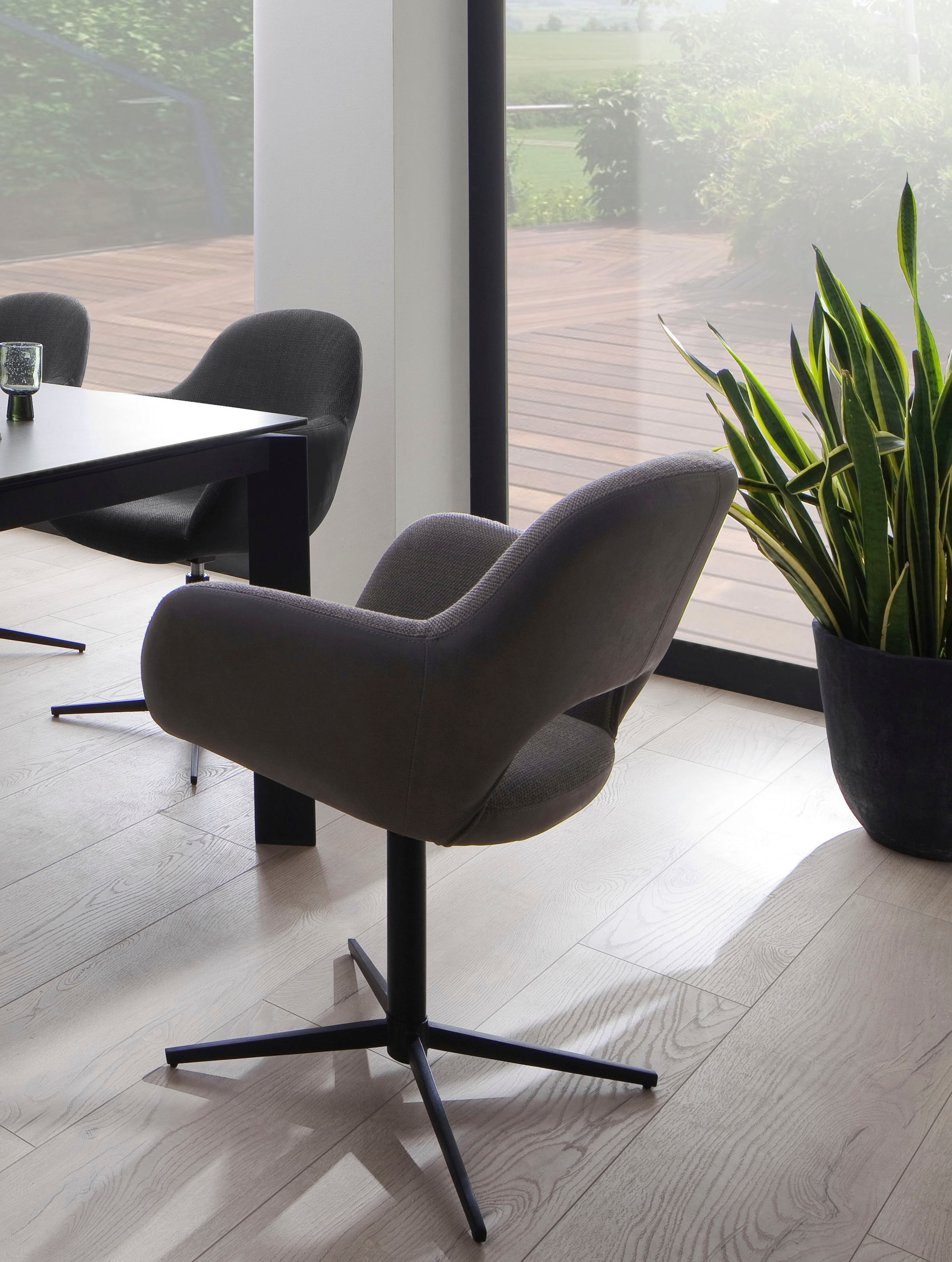 MCA furniture Esszimmerstuhl »Melrose«, (Set), 2 St., Stuhl 360°drehbar mit günstig online kaufen
