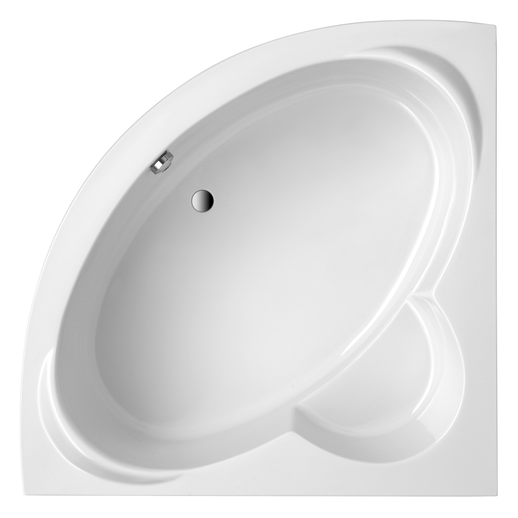 OTTOFOND Eckwanne »Sardinia« Höhe 44 cm Sitzmulde mit Schürze, Fußgestell u günstig online kaufen