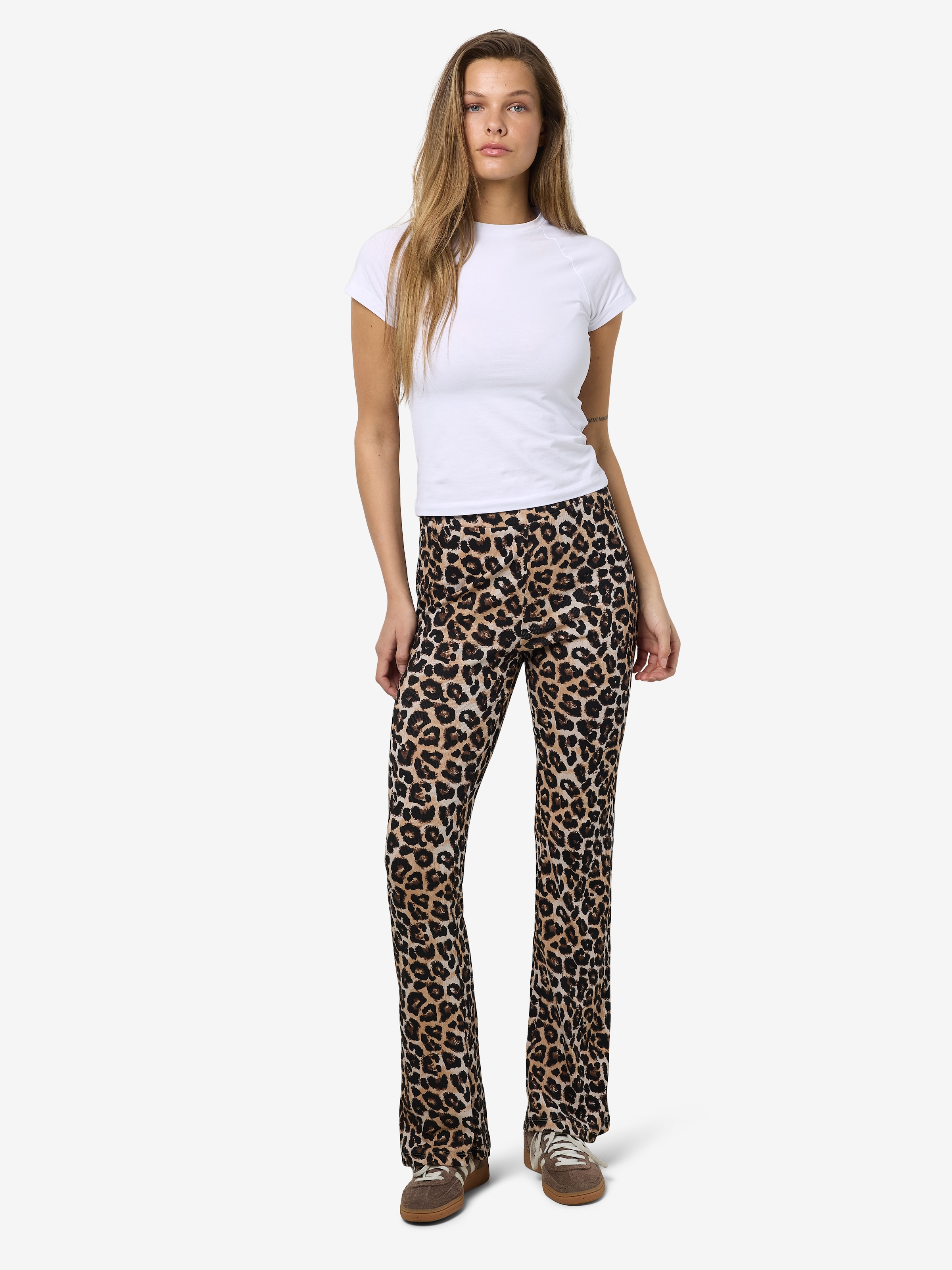 Noisy may Leggings »NMPASA HW FLARED PANTS NOOS«