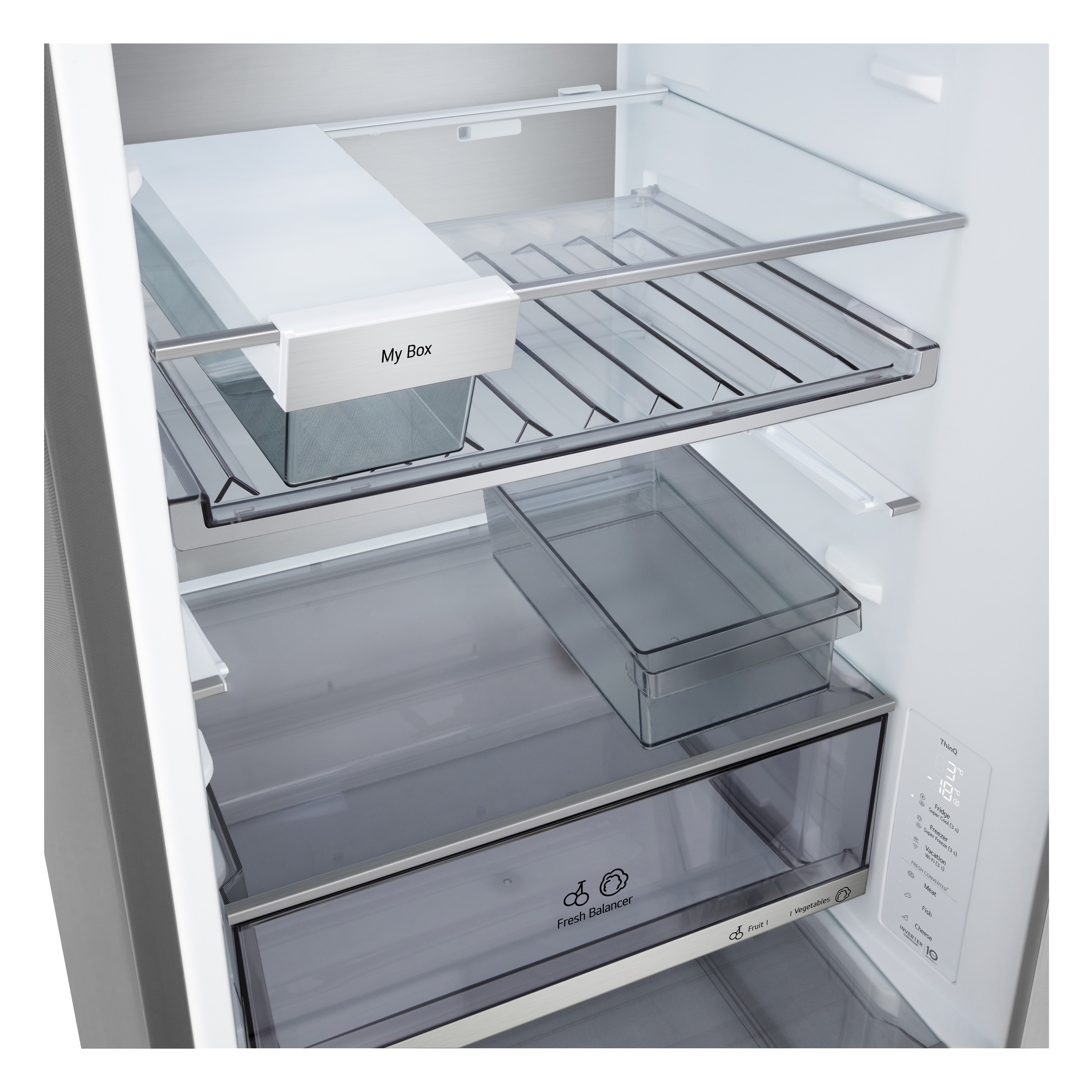 LG Kühl-/Gefrierkombination Serie 7 »GBBS716AMB« 186 cm hoch 59,7 cm breit