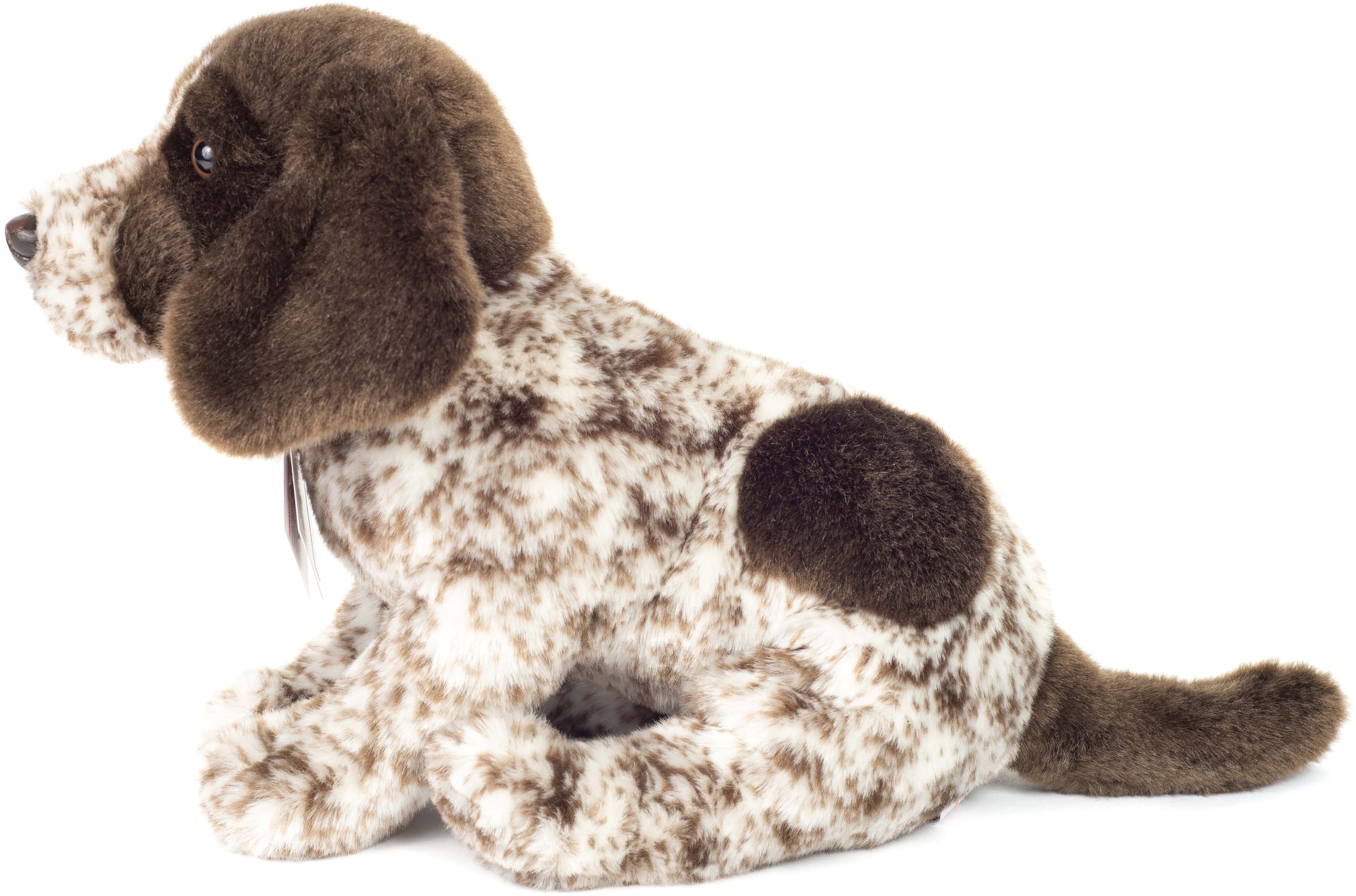 Teddy Hermann® Kuscheltier »Deutscher Drahthaar Welpe 30 cm«, zum Teil aus recyceltem Material