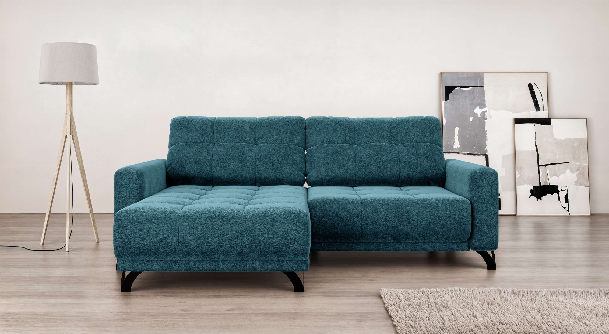 Home affaire Ecksofa »FAIRVIEW mit verstellbaren Rückenlehne, Maße B/T/H: 2 günstig online kaufen