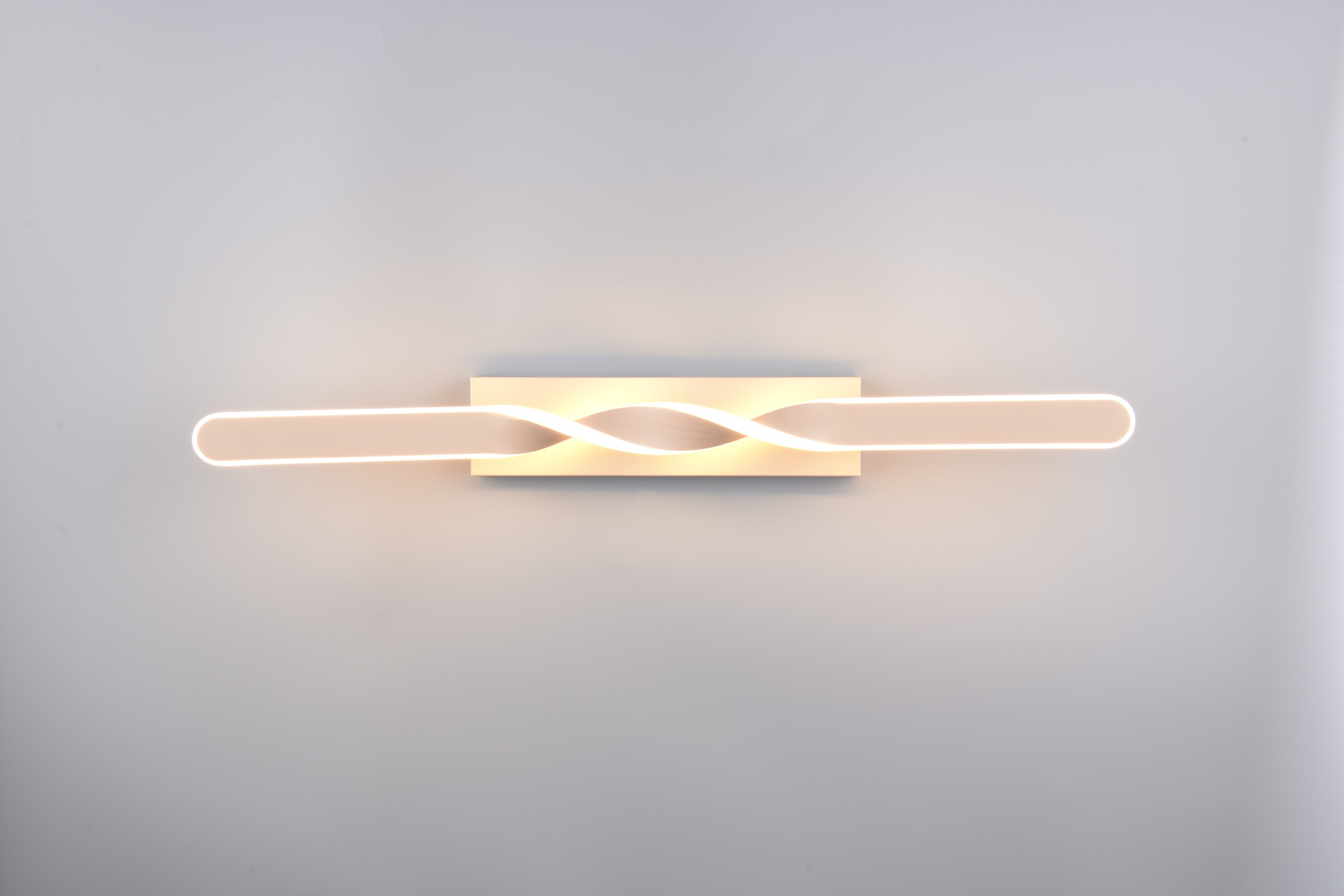 REALITY Leuchten LED Deckenleuchte »GINKO, LED Deckenlampe 18W 1980 Lumen 3000K warmweiß, Schlafzimmer«, 1 flammig, Leuchtmittel LED-Board | LED fest integriert, als Wandlampe oder Deckenlampe montierbar, Breite 79 cm Höhe 12,5cm