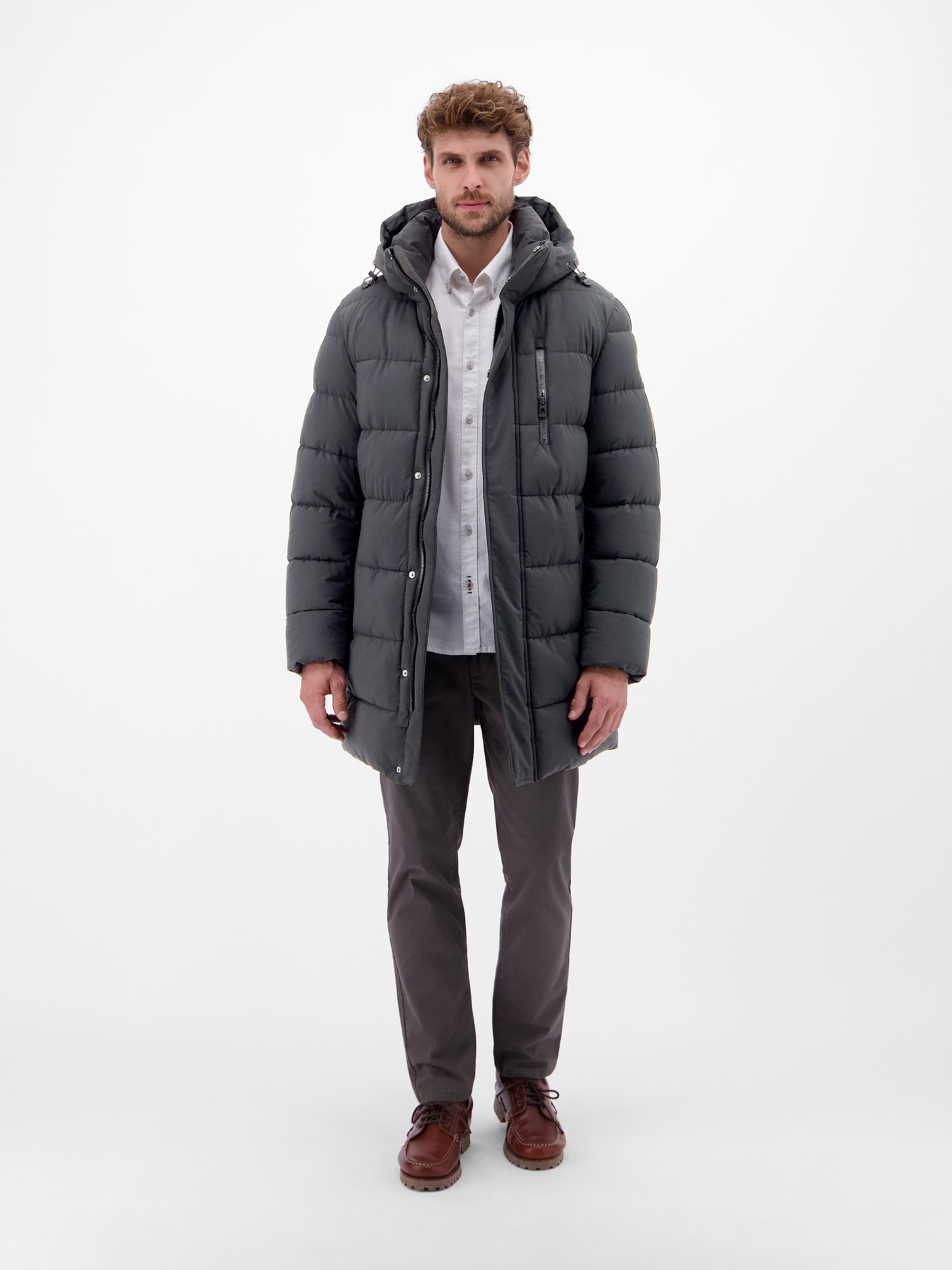 LERROS Steppjacke »LERROS Warme Steppjacke für Herren«, mit Kapuze, Wasser- und windabweisend, atmungsaktiv
