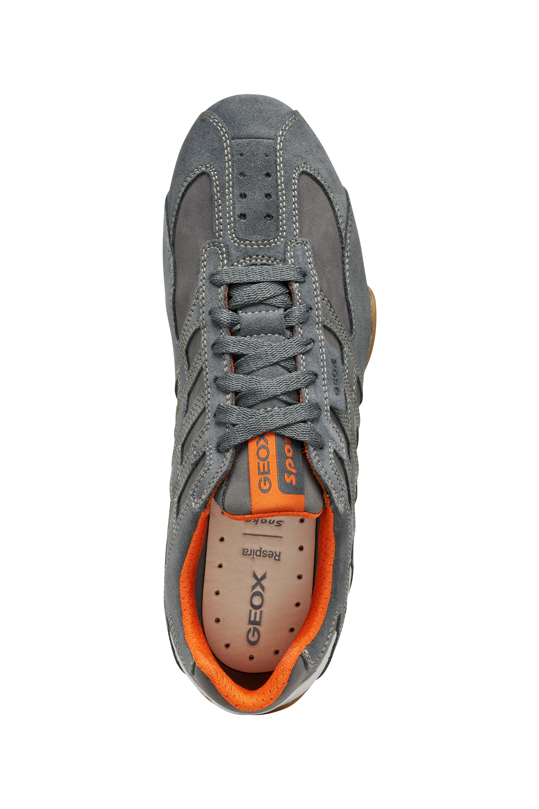 Geox Schnürschuh »U SNAKE ORIGINAL«, Sneaker mit Geox Spezial Membrane, Größenschablone zum Download