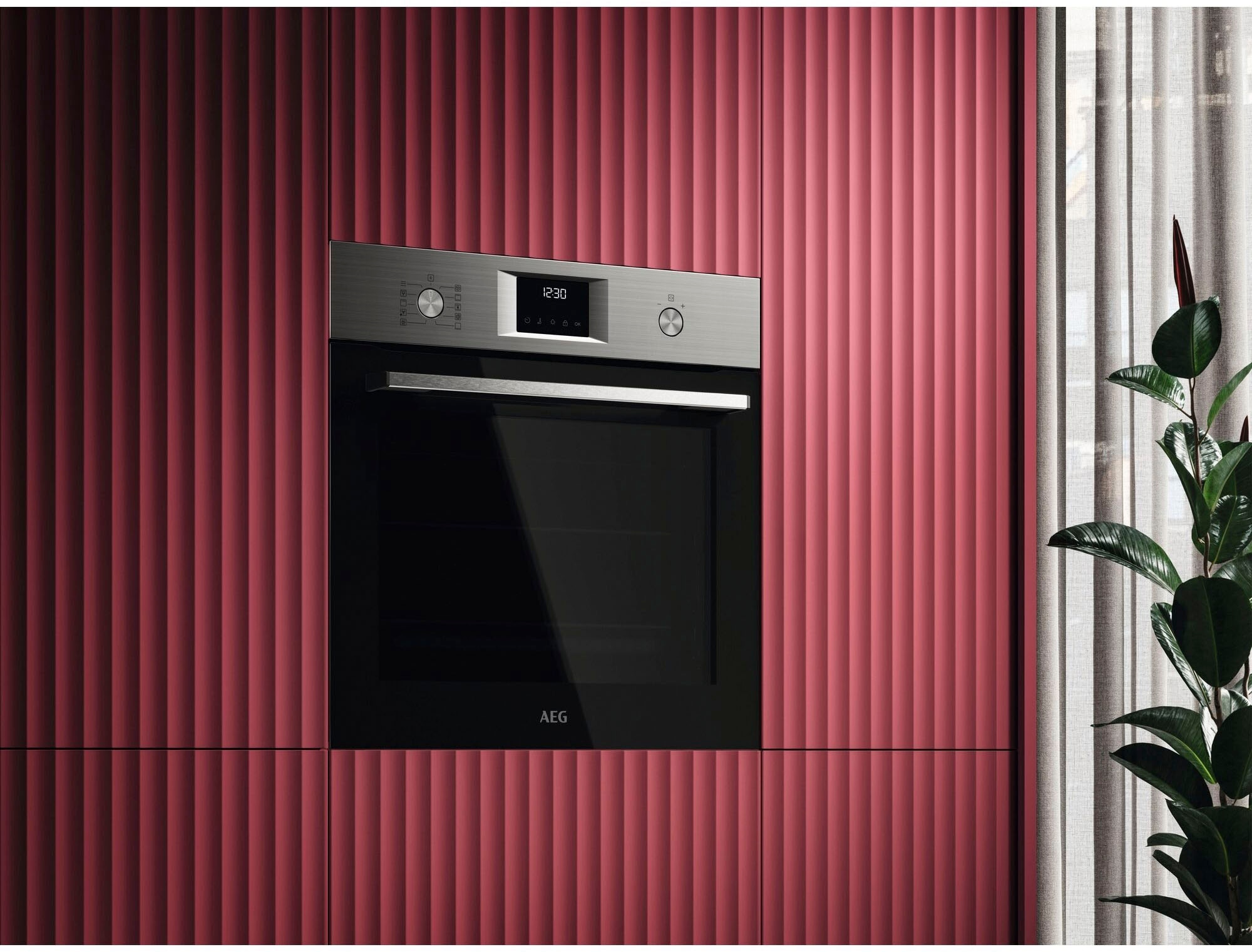 AEG Backofen-Set »OU5AB20ZSM« Aqua Clean Grillfunktion und gleichmäßige Gar günstig online kaufen