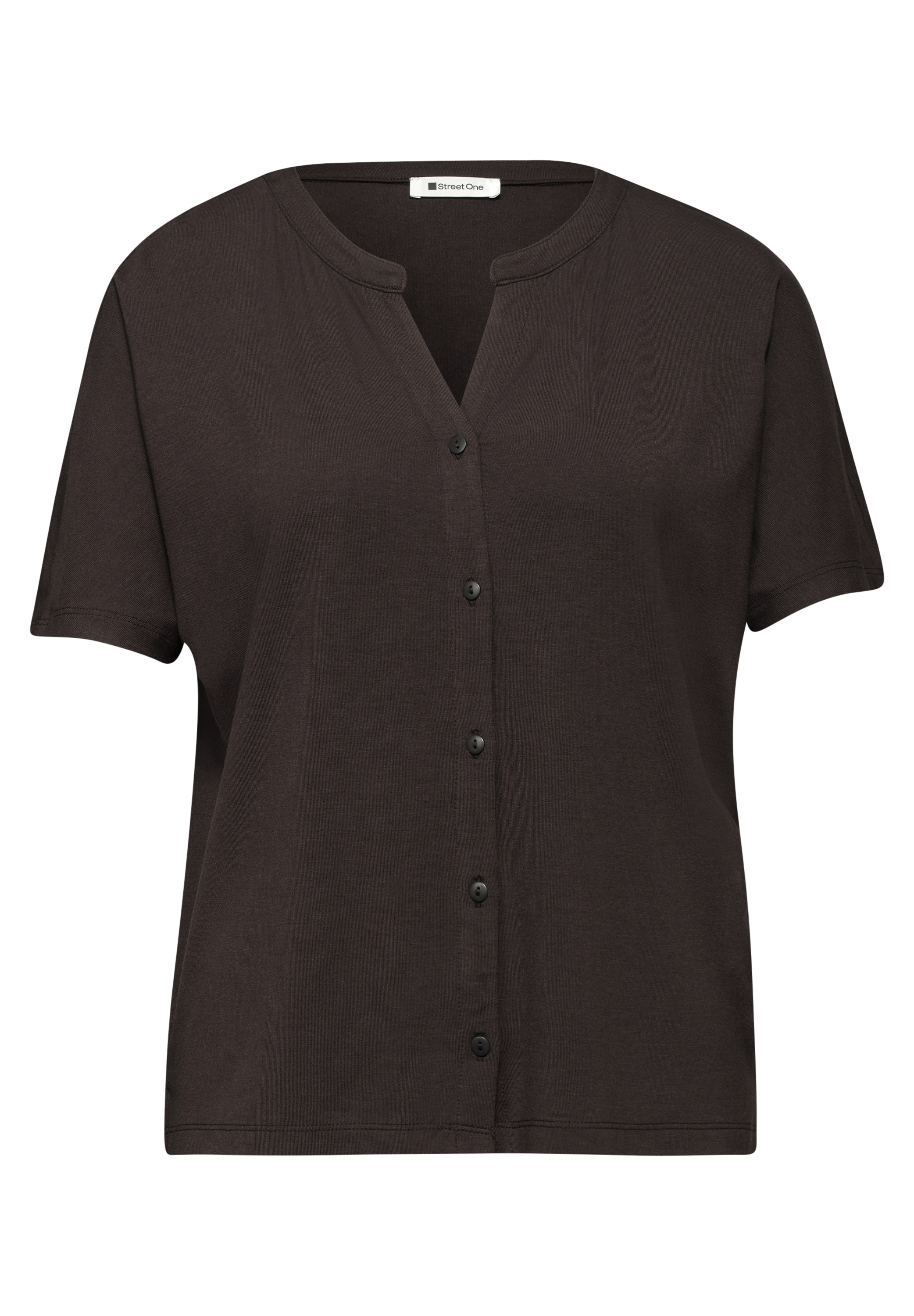 STREET ONE Blusenshirt Sommershirt im Tunika-Look