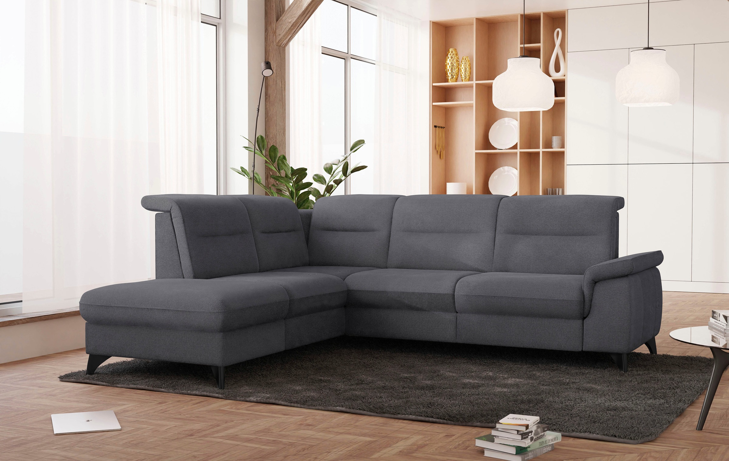 sit&more Ecksofa »Astoria L-Form«, wahlweise mit motorischer Relaxfunktion günstig online kaufen