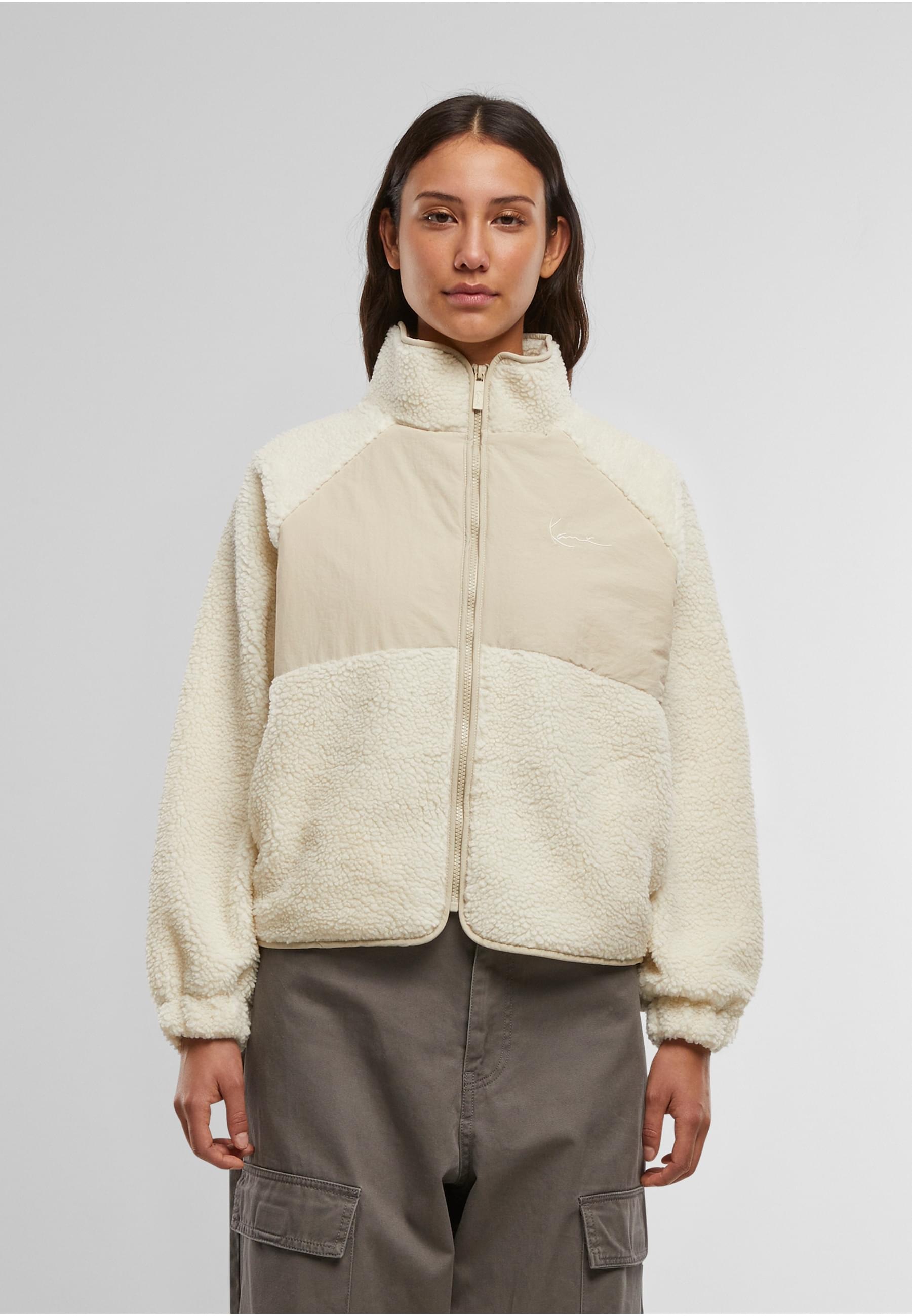 Karl Kani Trainingsjacke »Karl Kani Chest Signature Teddy Block Trackjacket« 1 Stk. tlg. ohne Kapuze