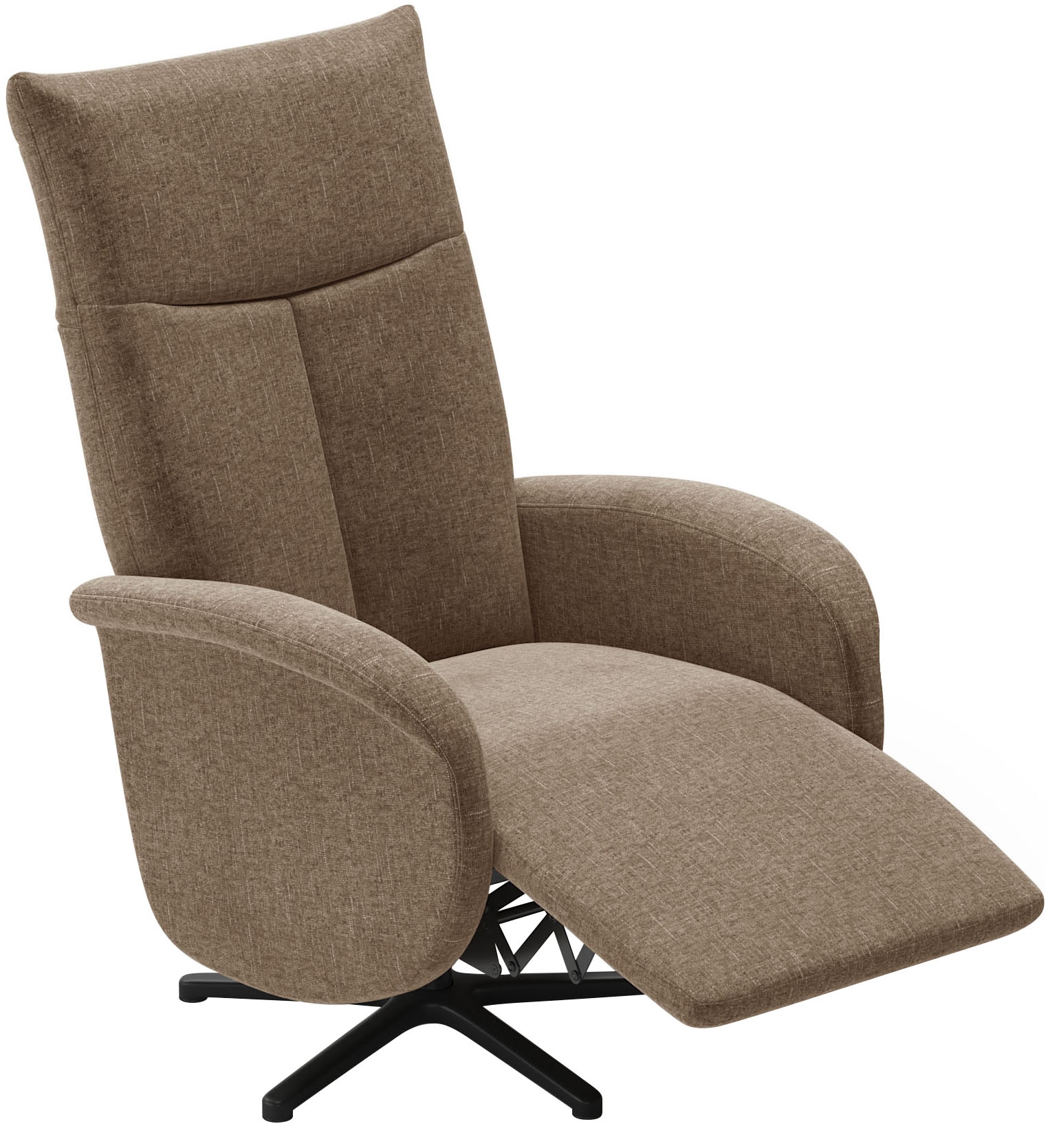 sit&more TV-Sessel »Juma, inkl. Drehfunktion & Kopfteilverstellung«, Höhe Armlehne 66 cm, wahlweise mit Aufstehhilfe, 2 Motoren und Akku