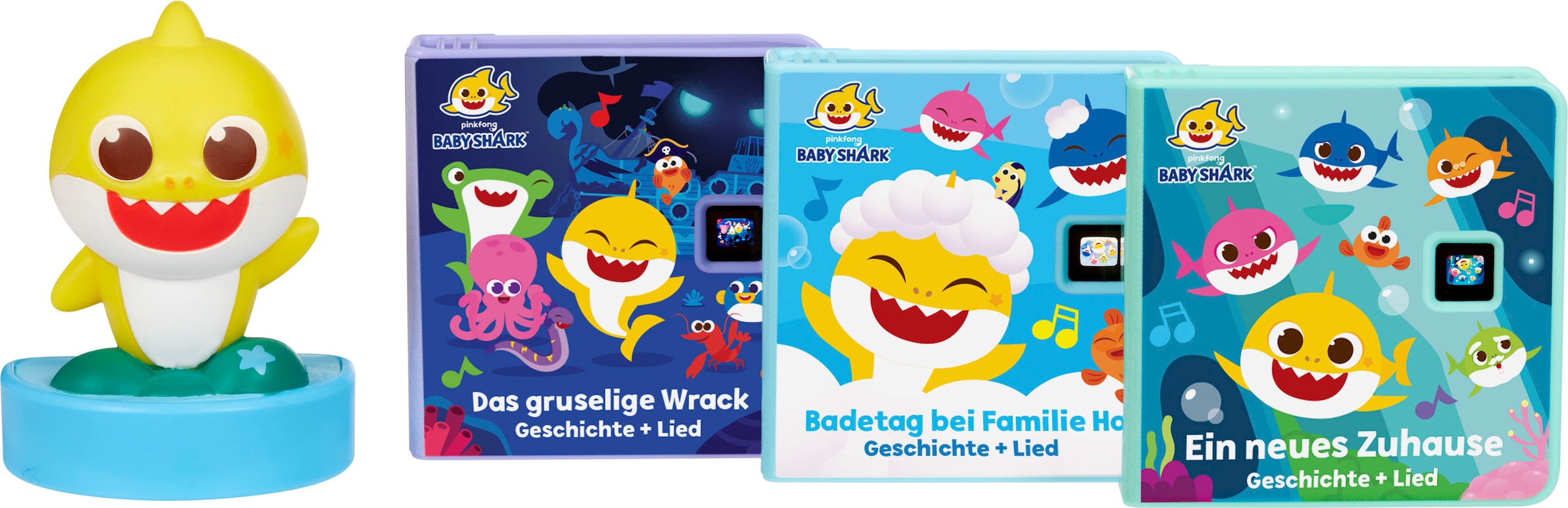 Little Tikes® Hörspielkassette »Story Dream Machine, Großer Hai, Kleiner Hai Familien-Kollektion« passend für Story Dream Machine