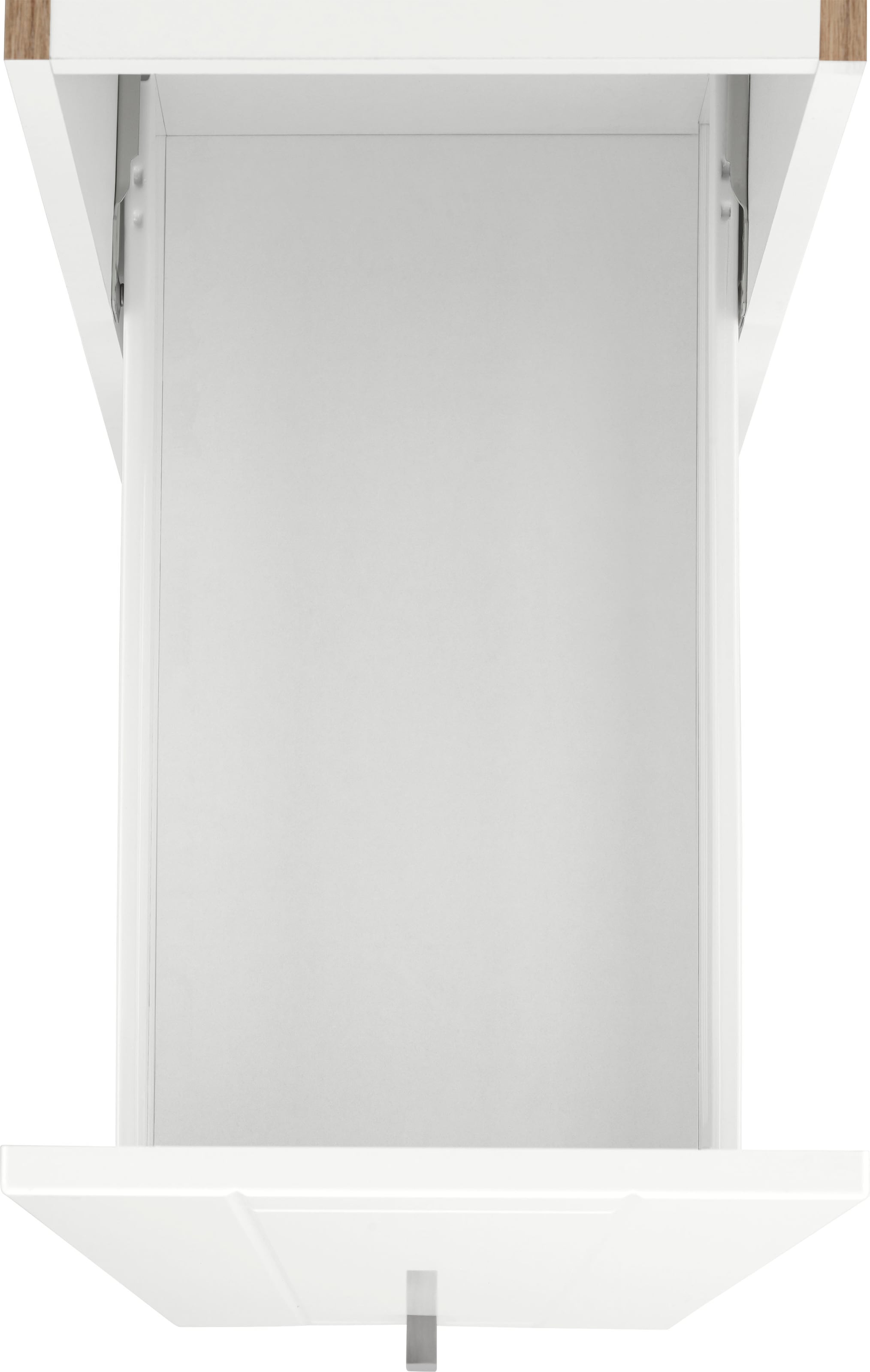 KOCHSTATION Apothekerschrank »KS-Tinnum«, 30 cm breit, 200 cm hoch, Metallgriffe, MDF Fronten, Auszüge