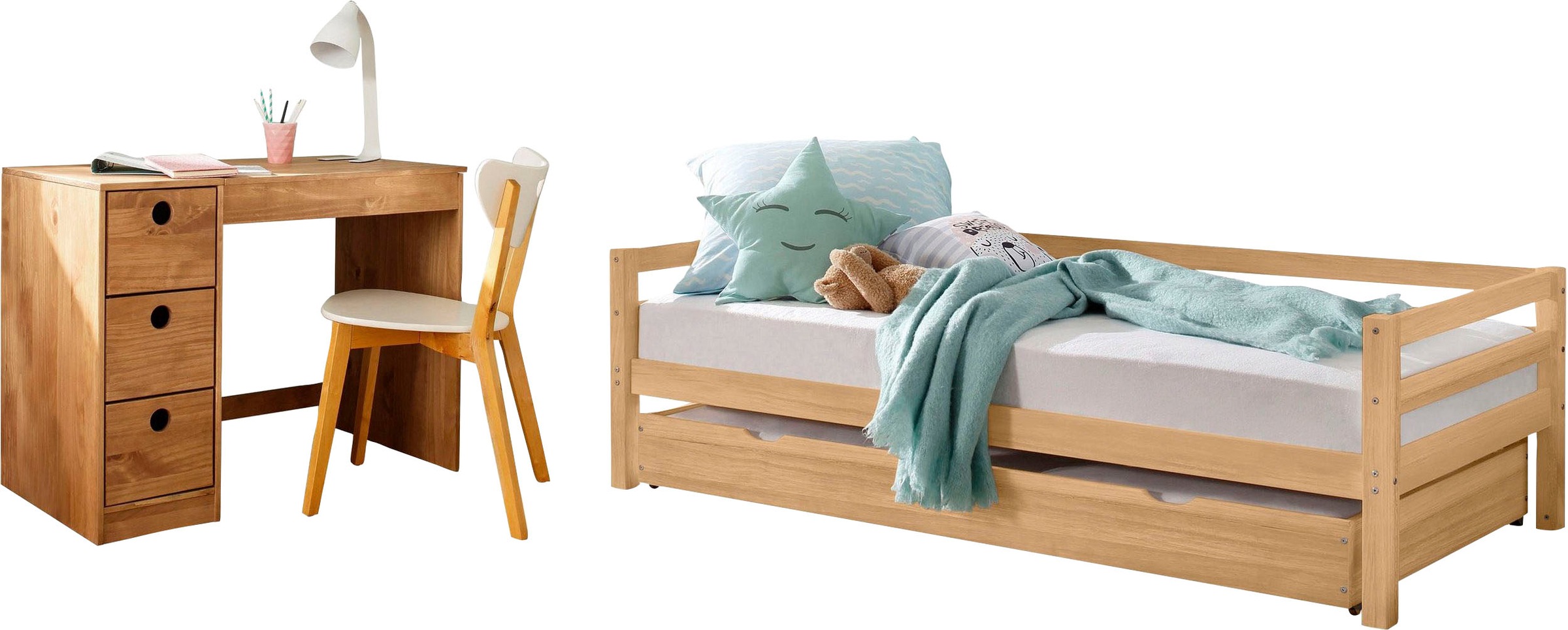 OTTO home Jugendzimmer-Set »Alpi« Spar-Set, 2 Stk. tlg. Daybed mit 2. Liege günstig online kaufen