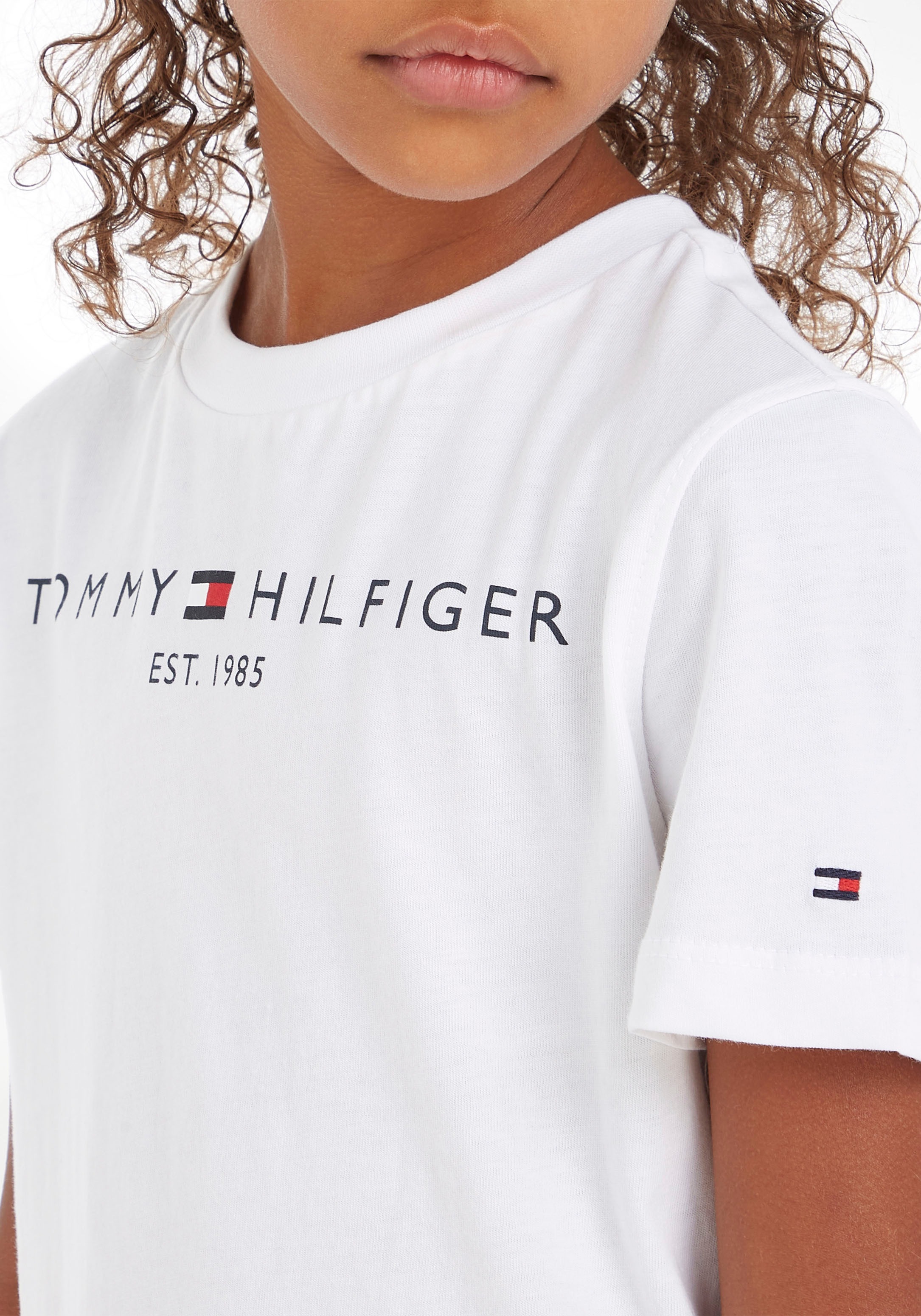 Hilfiger Tommy T-Shirt MiniMe,für Junior und TEE«, Mädchen Kinder Kids online »ESSENTIAL Jungen bestellen