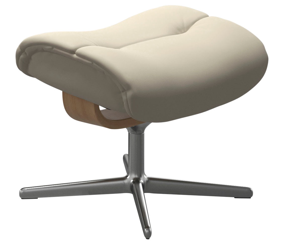 Stressless® Fußhocker »Sunrise«, mit Cross Base, Größe S, M & L, Holzakzent Eiche