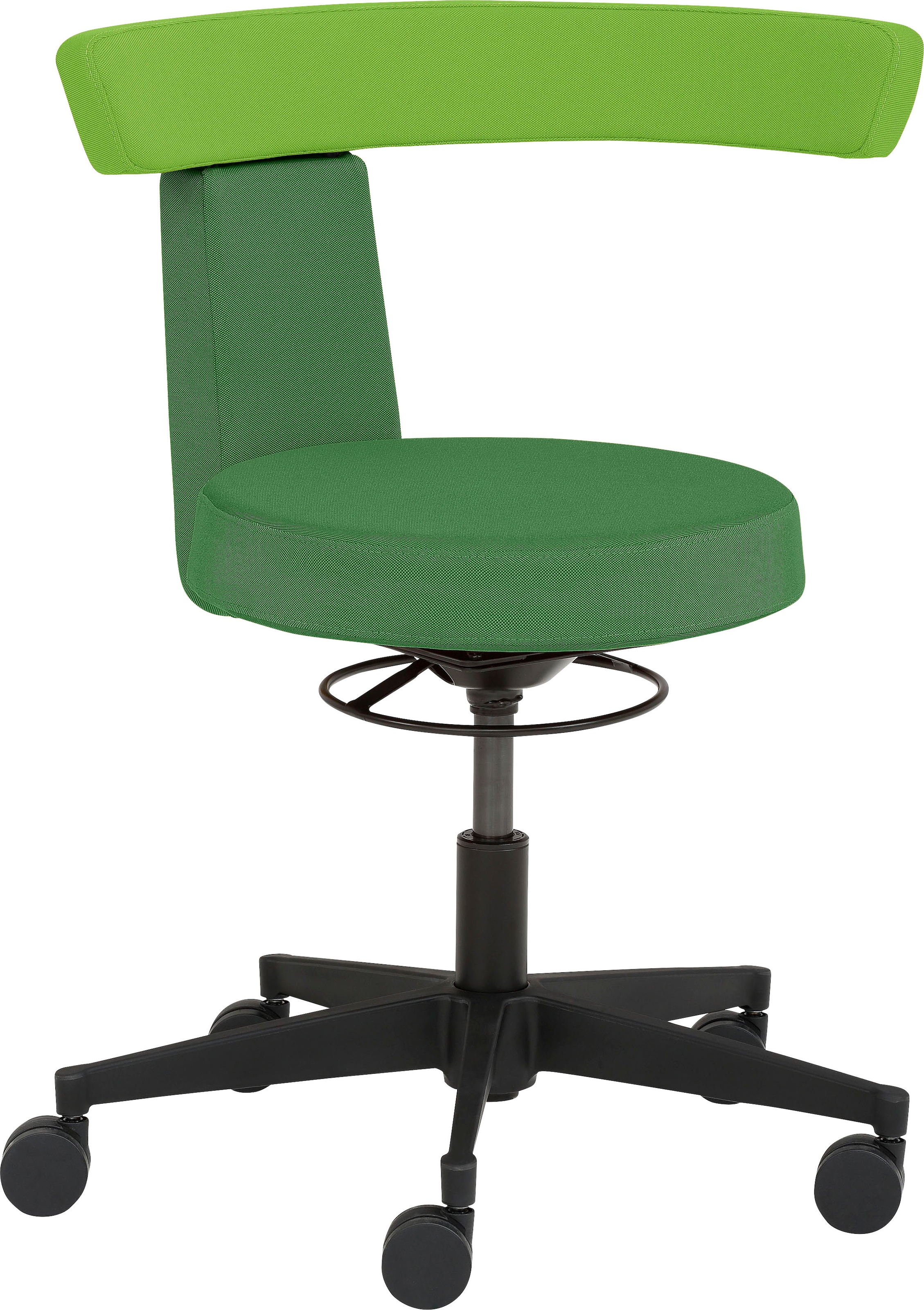 MAYER SITZMÖBEL Drehhocker »Funktionsdrehhocker 1263« 1 Stk. tlg. Dunkelgrün/Apfelgrün