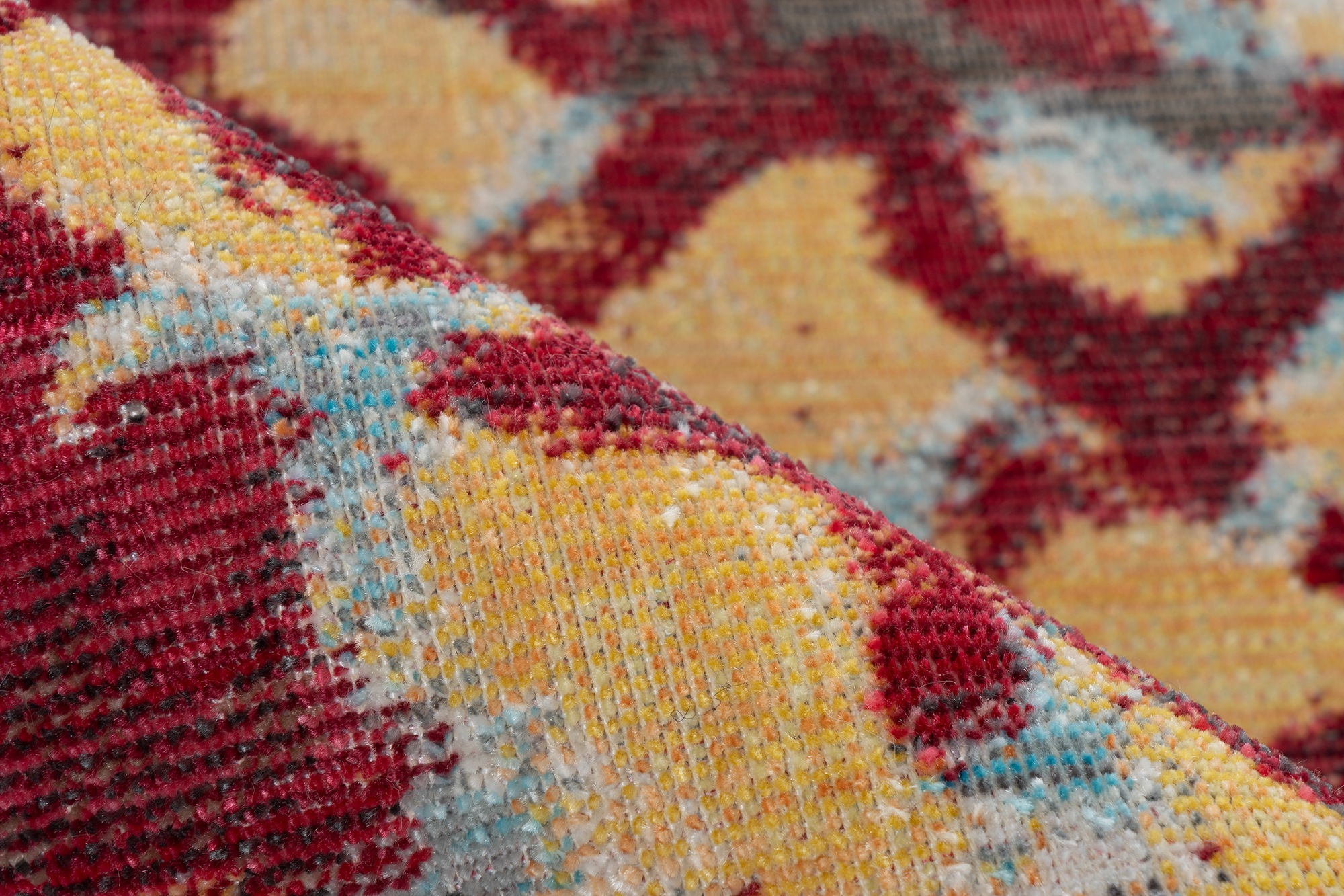Kayoom Teppich »Milan 425«, rechteckig, 5 mm Höhe, ca. 436.800 Points/qm, Kurzflorteppich, weiche Haptik, hochwertig
