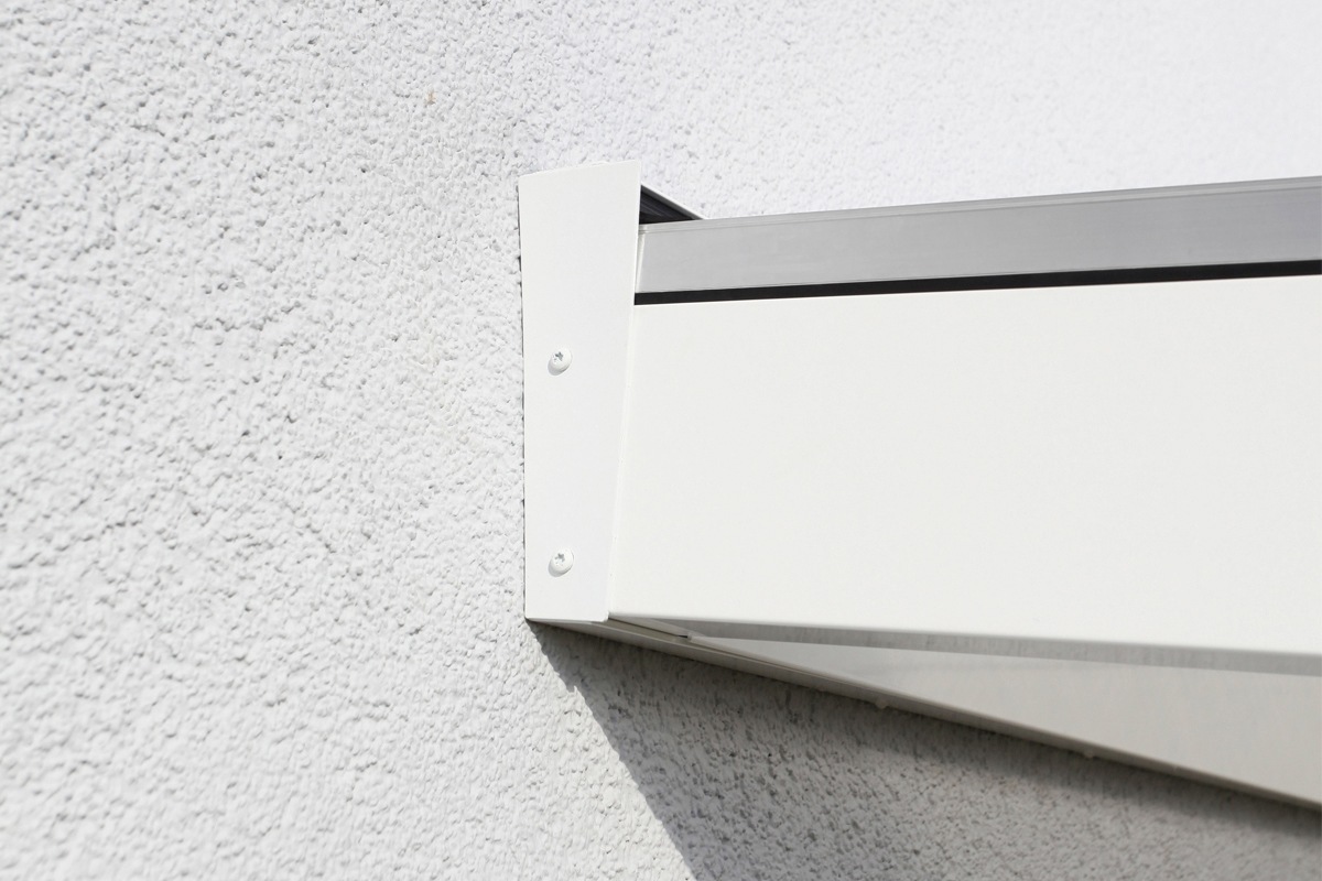 Skanholz Terrassendach »Genua« 434 cm Breite, verschiedene Tiefe