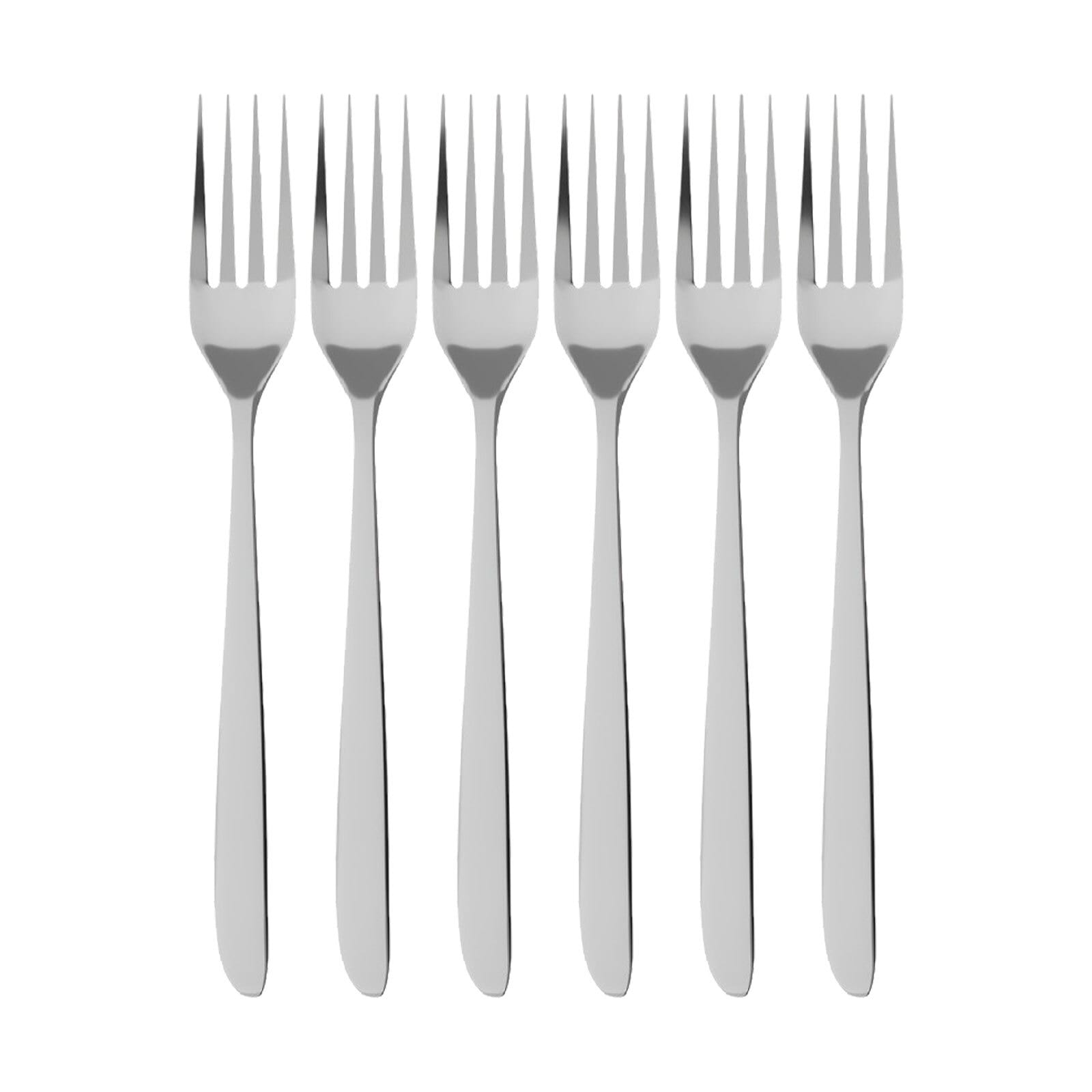 Villeroy & Boch Tafelgabel »Tafelgabel SoftWave 21 cm 6er Set silber« günstig online kaufen