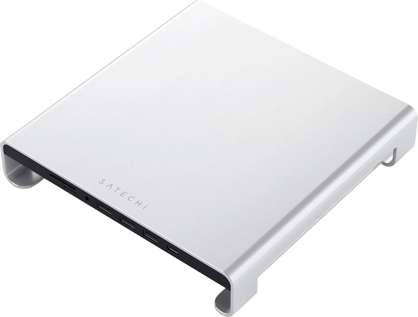 Satechi Halterung »Type-C Aluminum Monitor Stand Hub für iMac«, (1 St.)