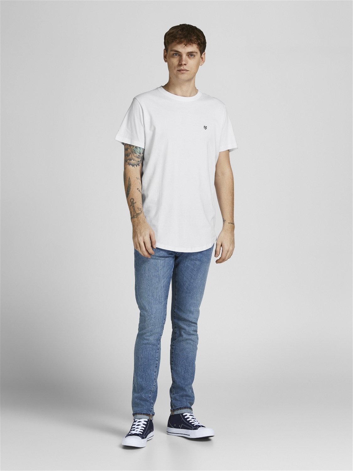 Jack & Jones Rundhalsshirt »JPRBLABRODY TEE SS CREW NECK 5PK MP«