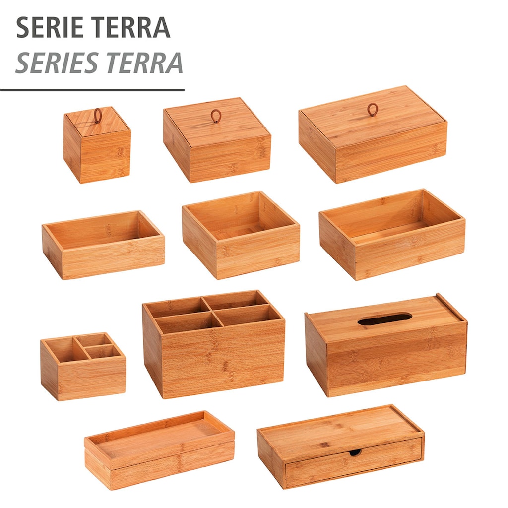 WENKO Aufbewahrungsbox »Terra«, (1 St.)