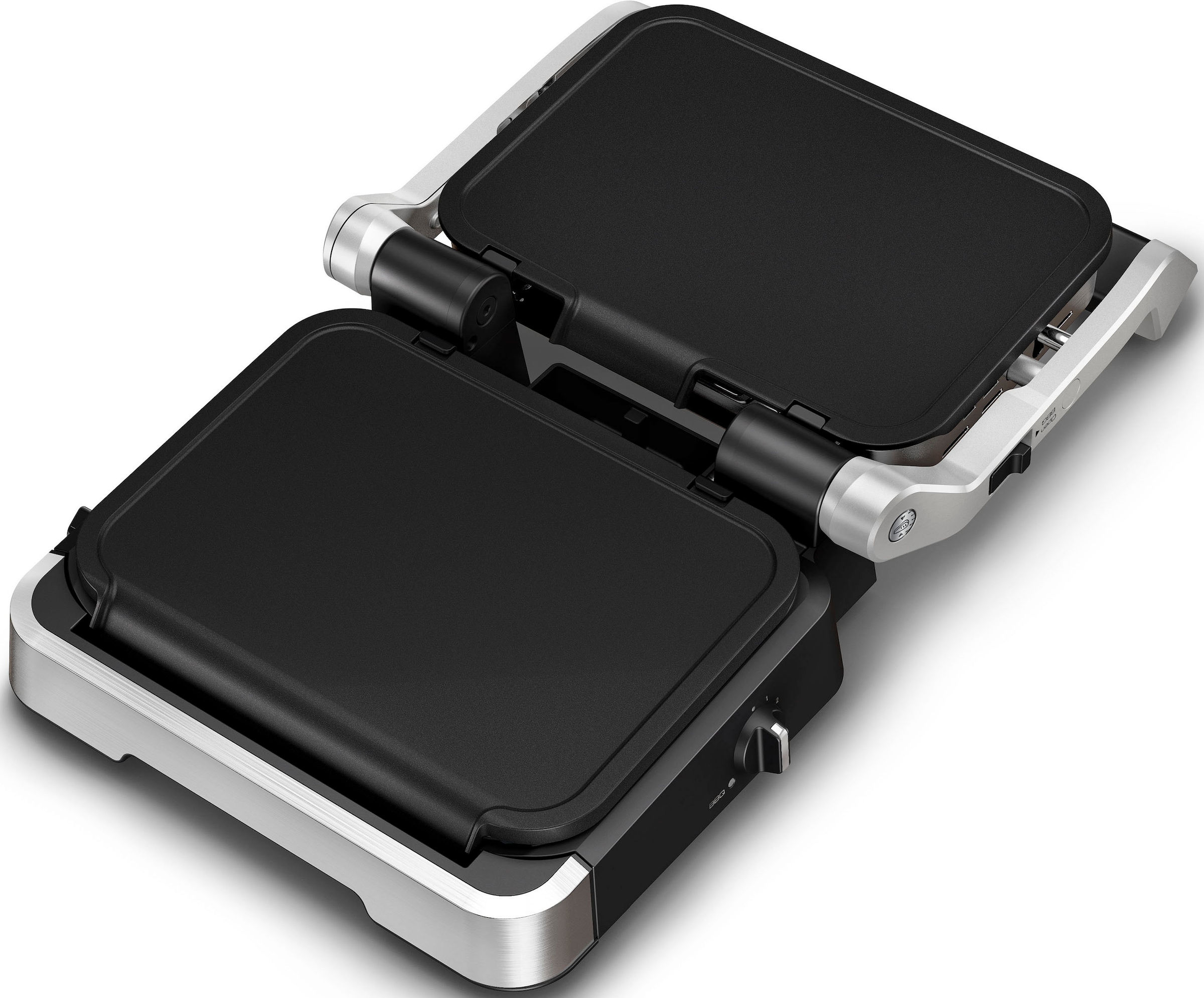 Tefal Grillplattenaufsatz »XA7338 OptiGrill Zubehör Plancha-Platten«, Aluguss, (2 St.), für Tefal OptiGrill 2in1 und 4in1, zum Grillen von empfind. Speisen