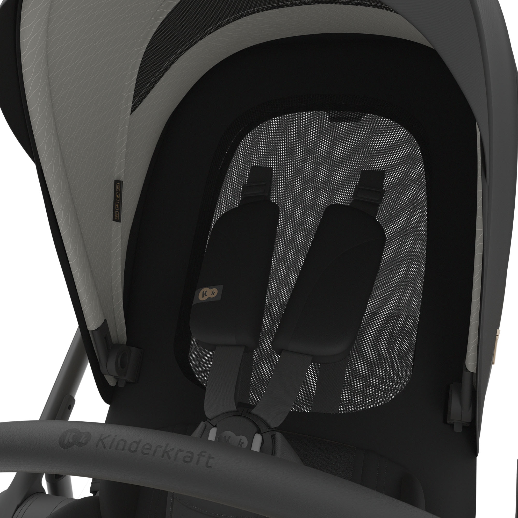 Kinderkraft Kombi-Kinderwagen »PRIME 3 3in1« 22 kg inkl. Babyschale MINK