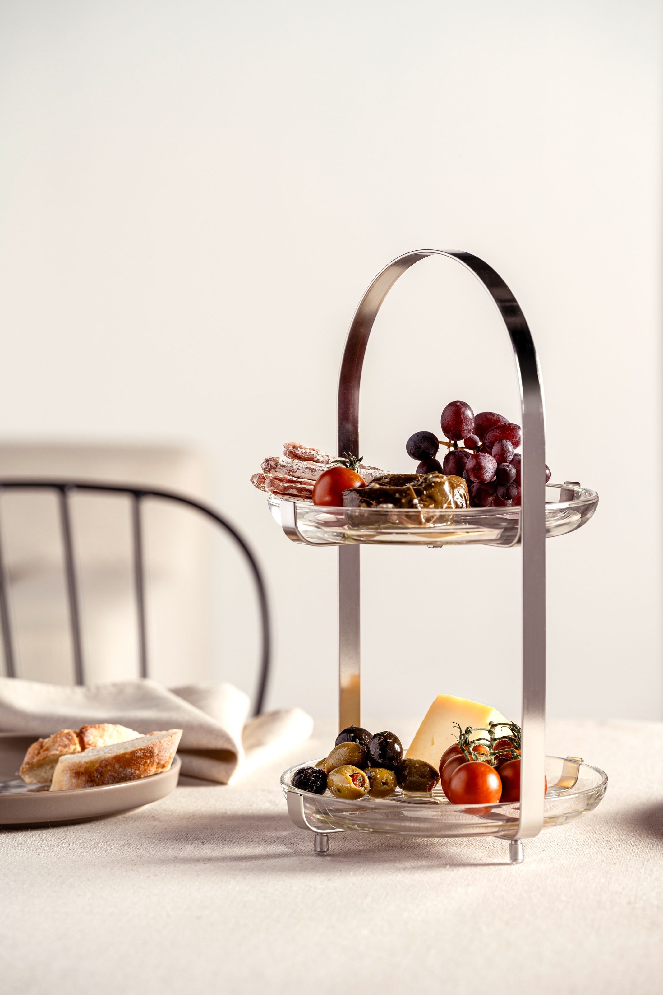 LEONARDO Etagere »CUCINA, 2 stufig - Höhe 32 cm«, Servieretagere mehrstöcki günstig online kaufen