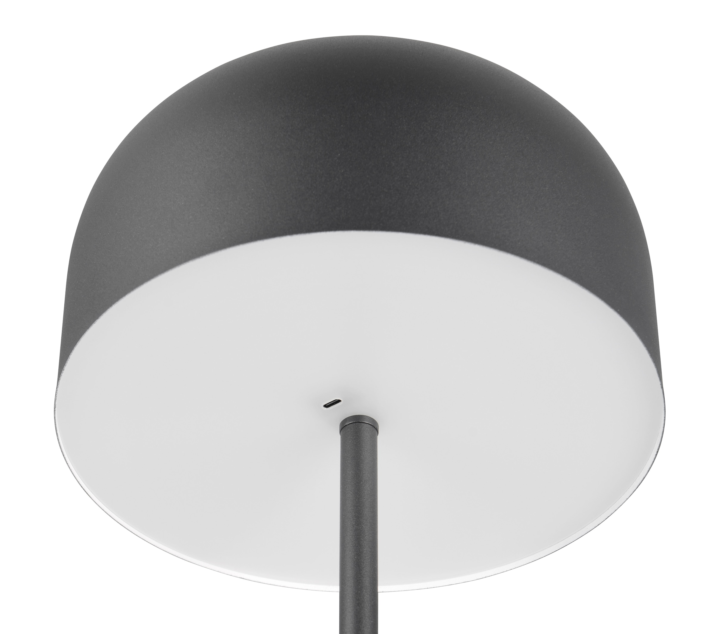 REALITY Leuchten LED Stehlampe »JEFF, Akku LED Stehleuchte mit USB, 2,5W 250 Lumen 3000K warmweiß«, 1 flammig, Leuchtmittel LED-Board | LED fest integriert, Akku LED Stehlampe mit Touchdimmer, USB-Anschluss Höhe max 147 cm