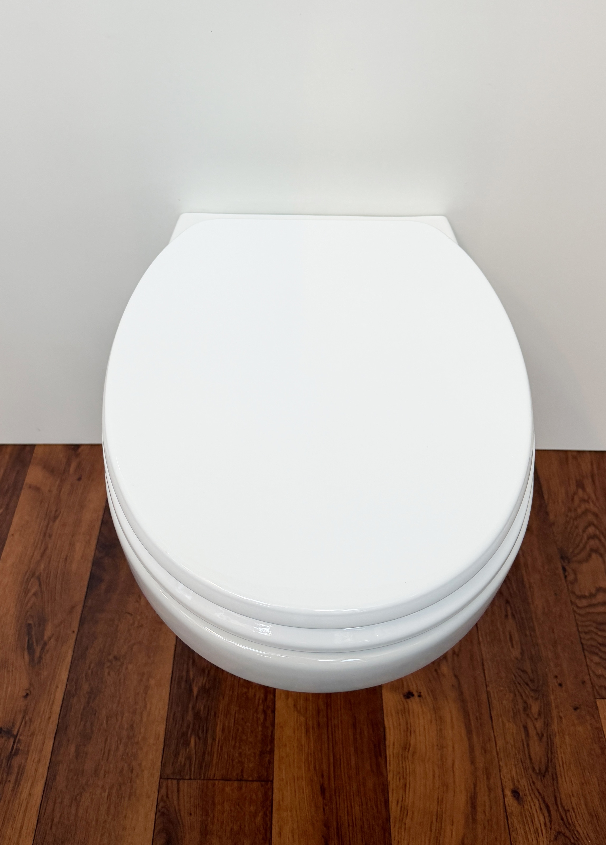 welltime WC-Sitz »Uni« Holzkern, mit Absenkautomatik, kratzfest