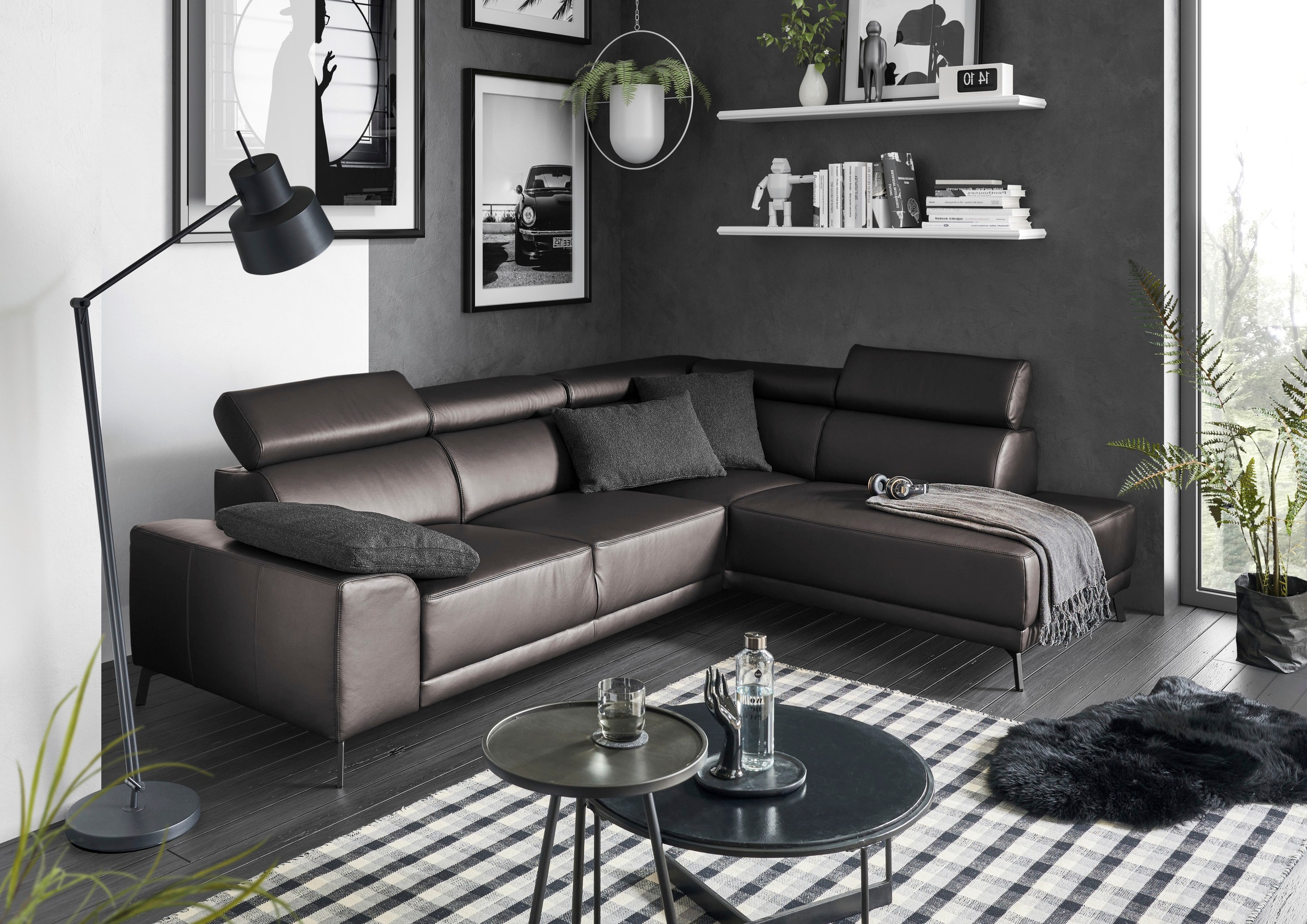 3C Candy Ecksofa »Greve modern und bequem, inkl. manueller Kopfteilverstell günstig online kaufen