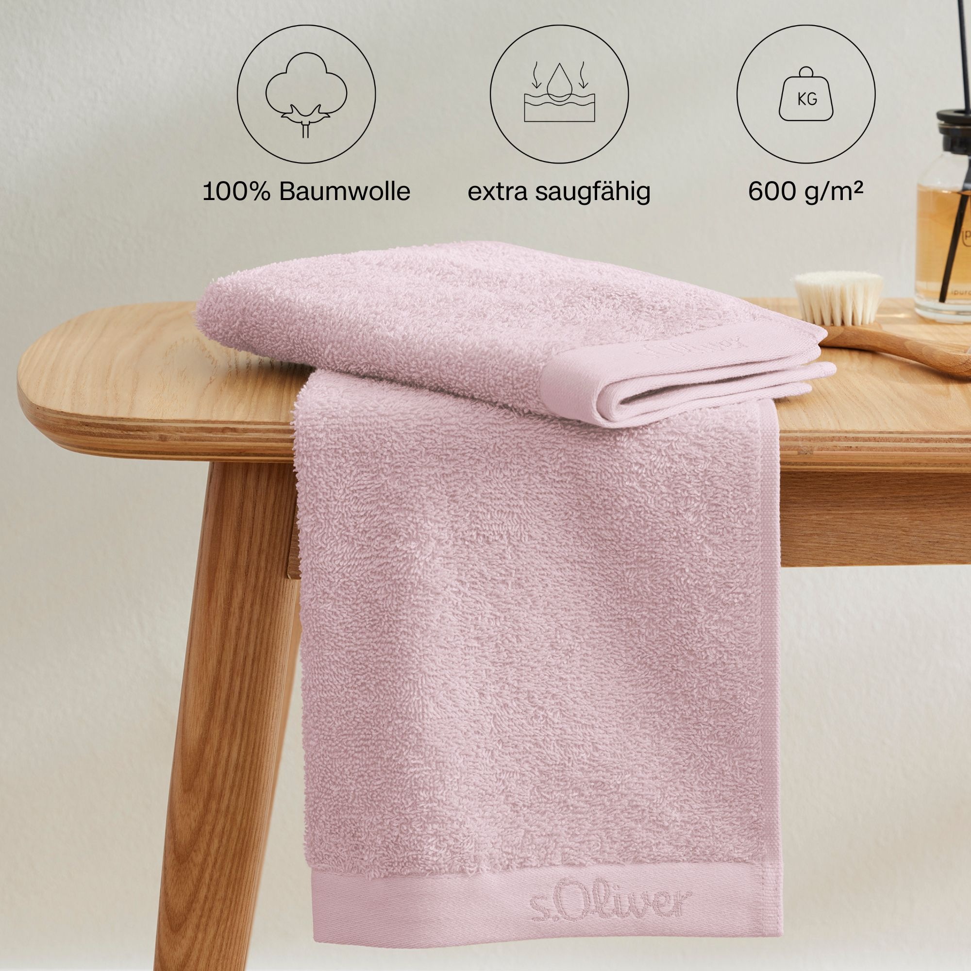 s.Oliver Handtuch Set »s. Oliver, besonders weich und saugfähig«, (Set, 8 S günstig online kaufen