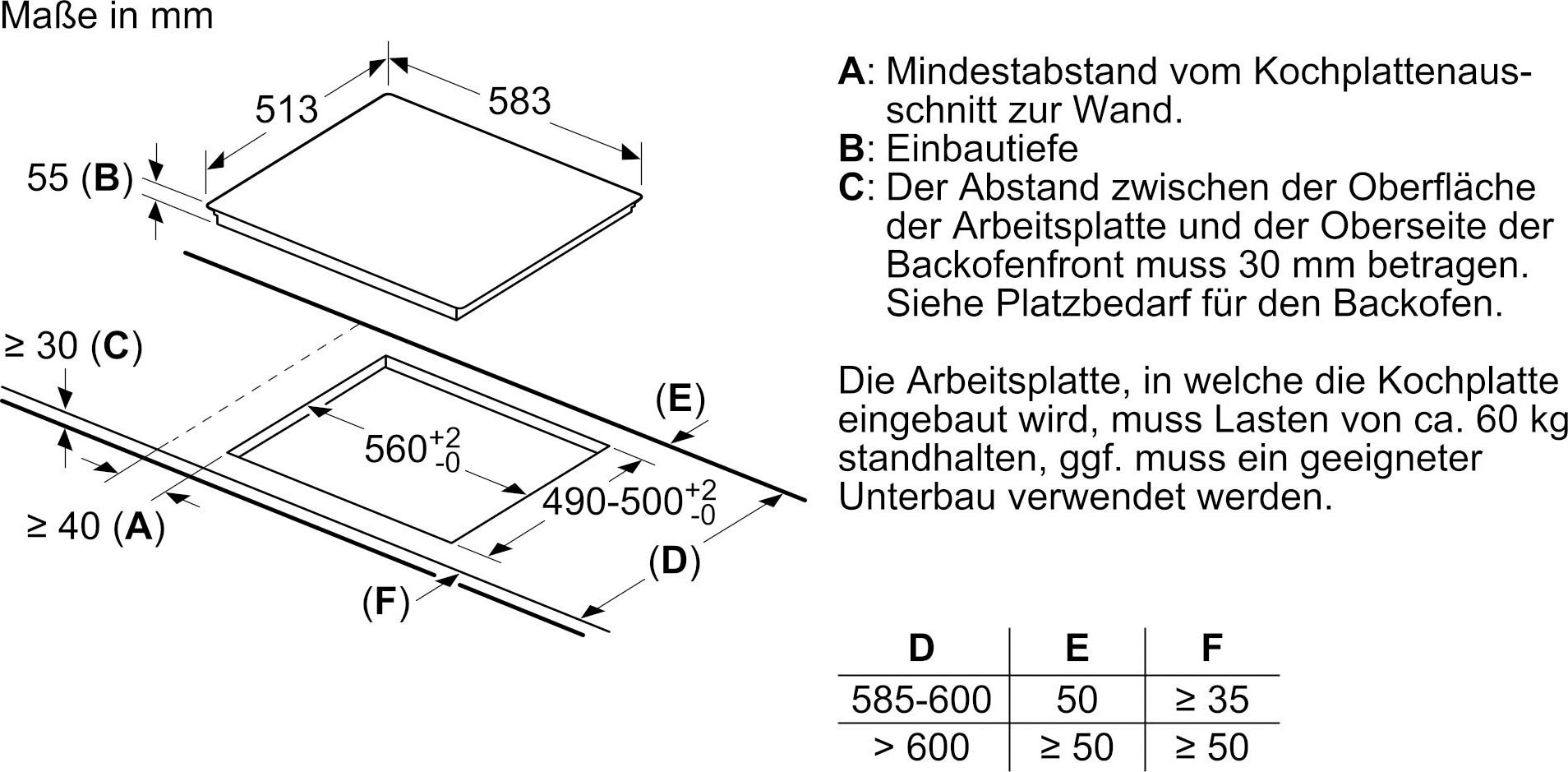 SIEMENS Induktions Herd-Set »EQ522IB00«, iQ500, HE517BBS1, mit Backwagen, Hydrolyse