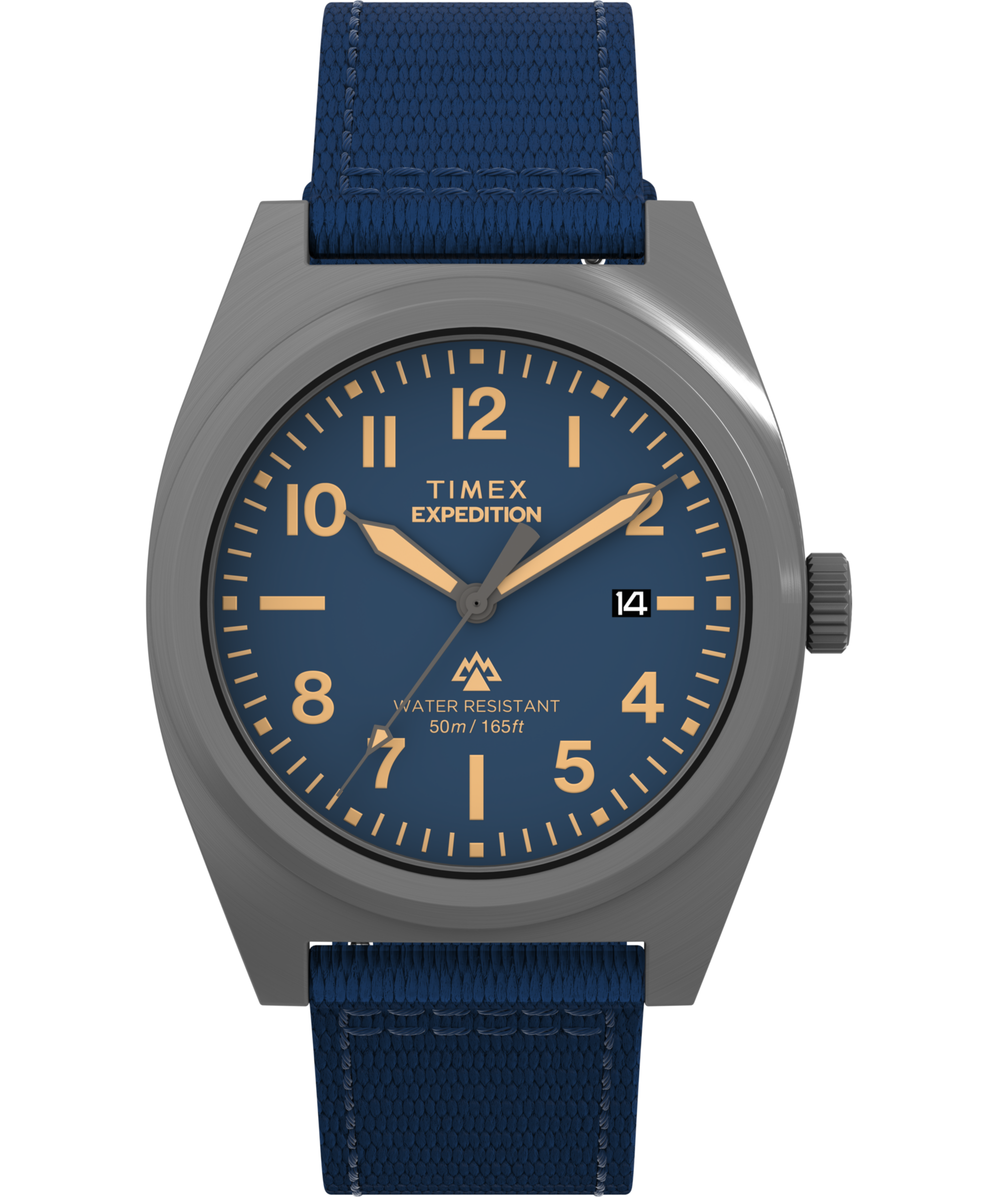 Timex Quarzuhr »Capstone« Armbanduhr, Herrenuhr, Synthetikarmband, Datum, Leuchtzeiger