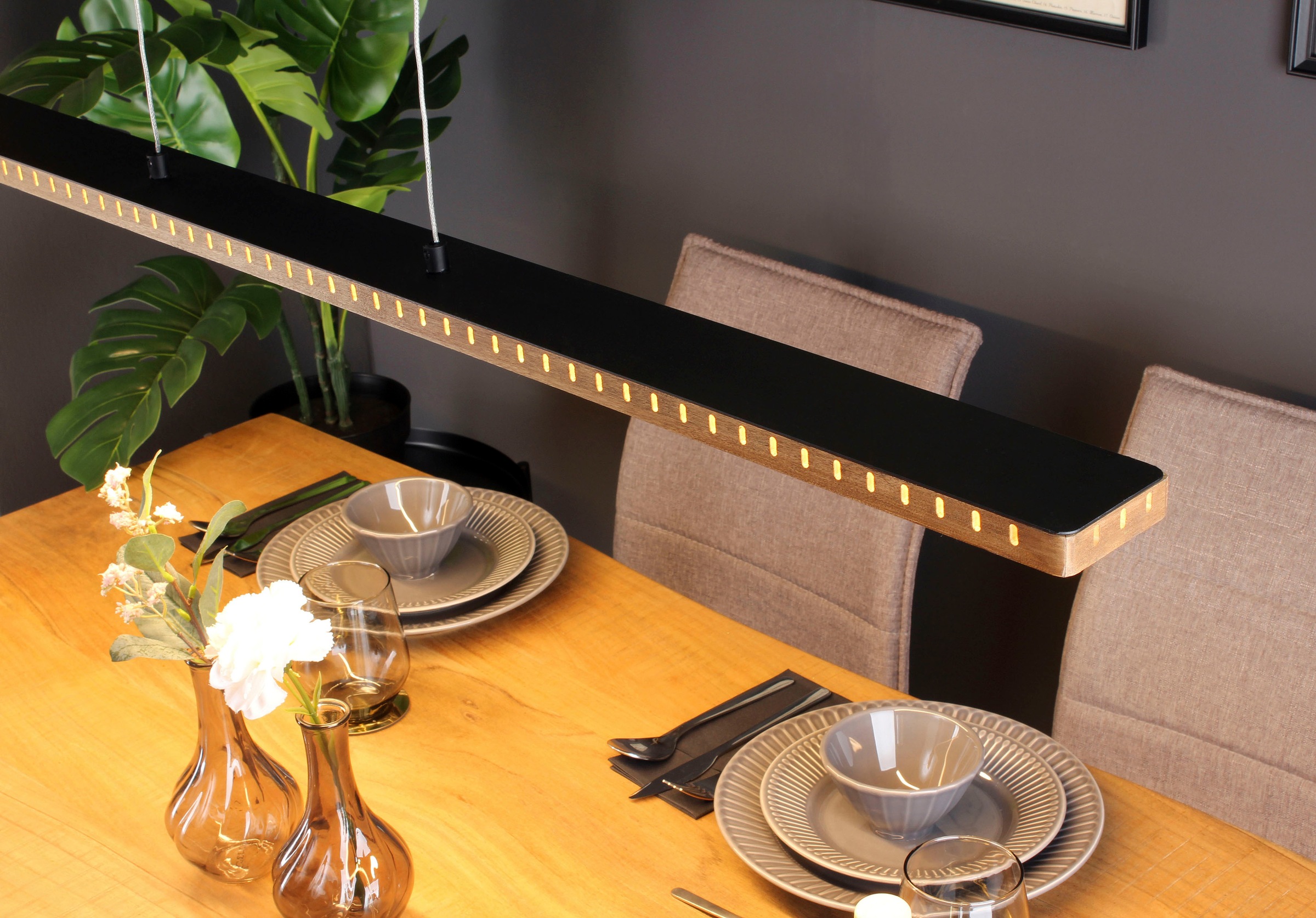 LUCE Design LED Pendelleuchte »Solaris«, Leuchtmittel LED-Modul | LED fest integriert