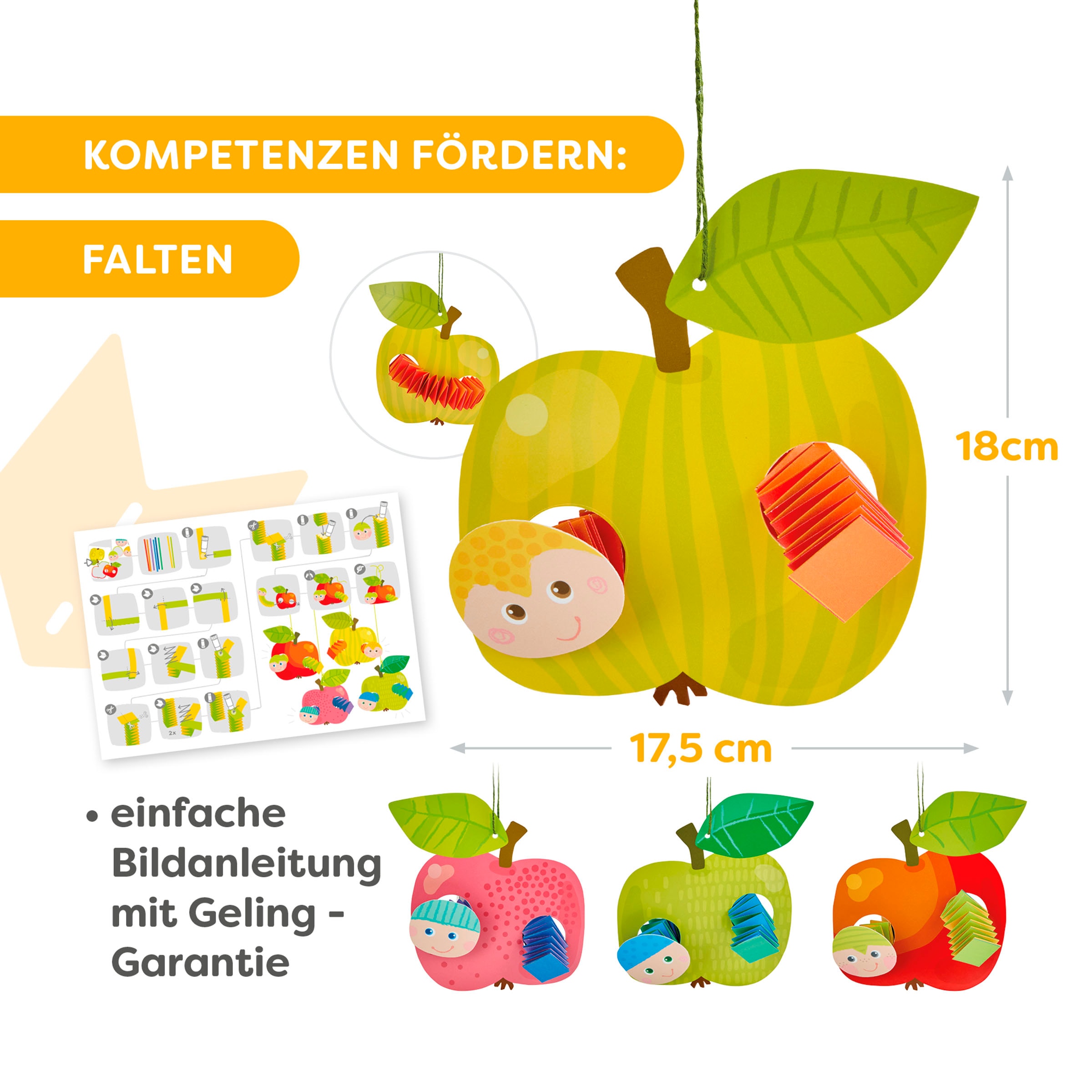 Haba Kreativset »2er Bastelsets Erstes Basteln Herbst«