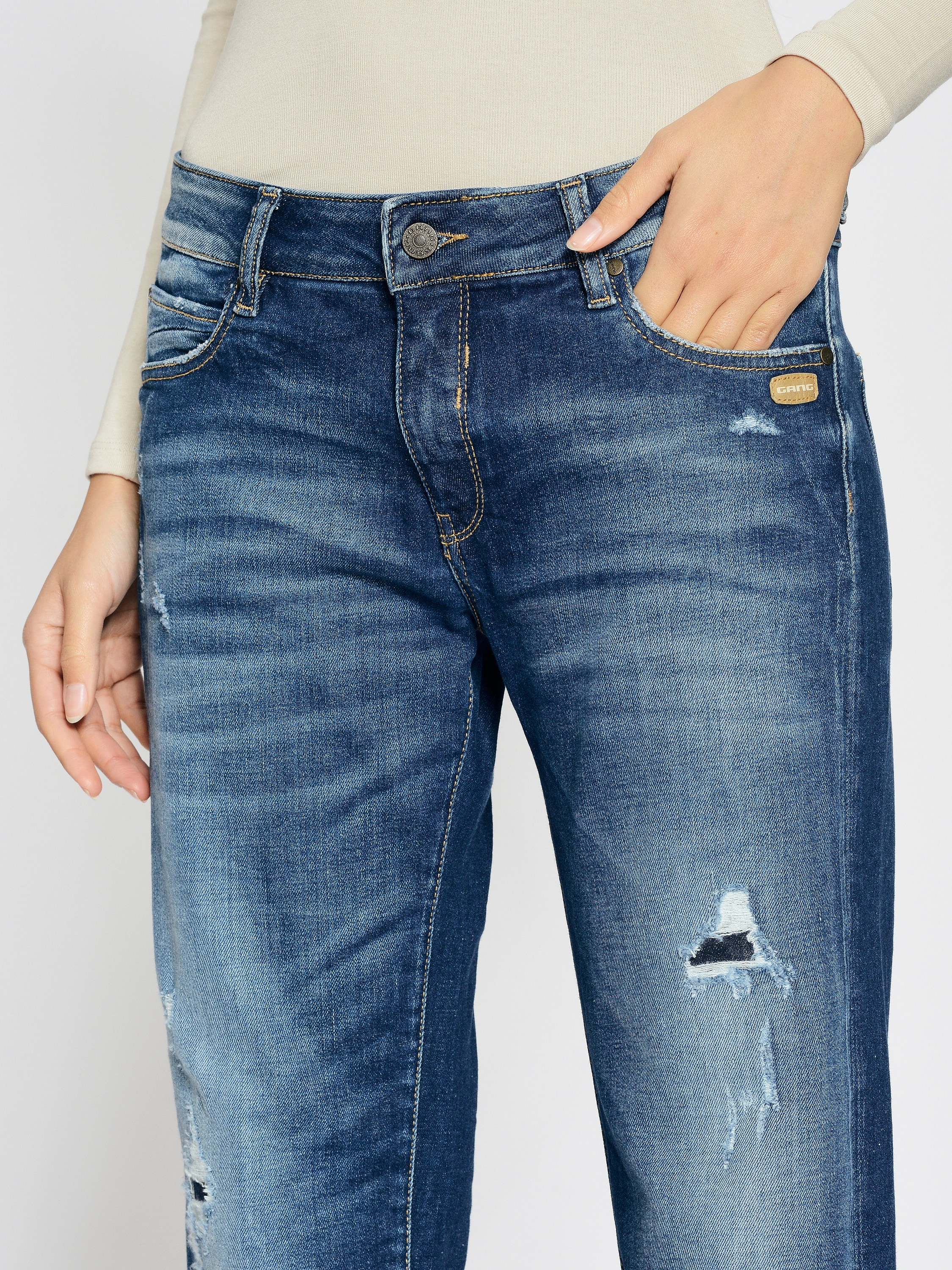 GANG Boyfriend-Jeans »GANG Jeans Boyfriend 94NADIA CROPPED«