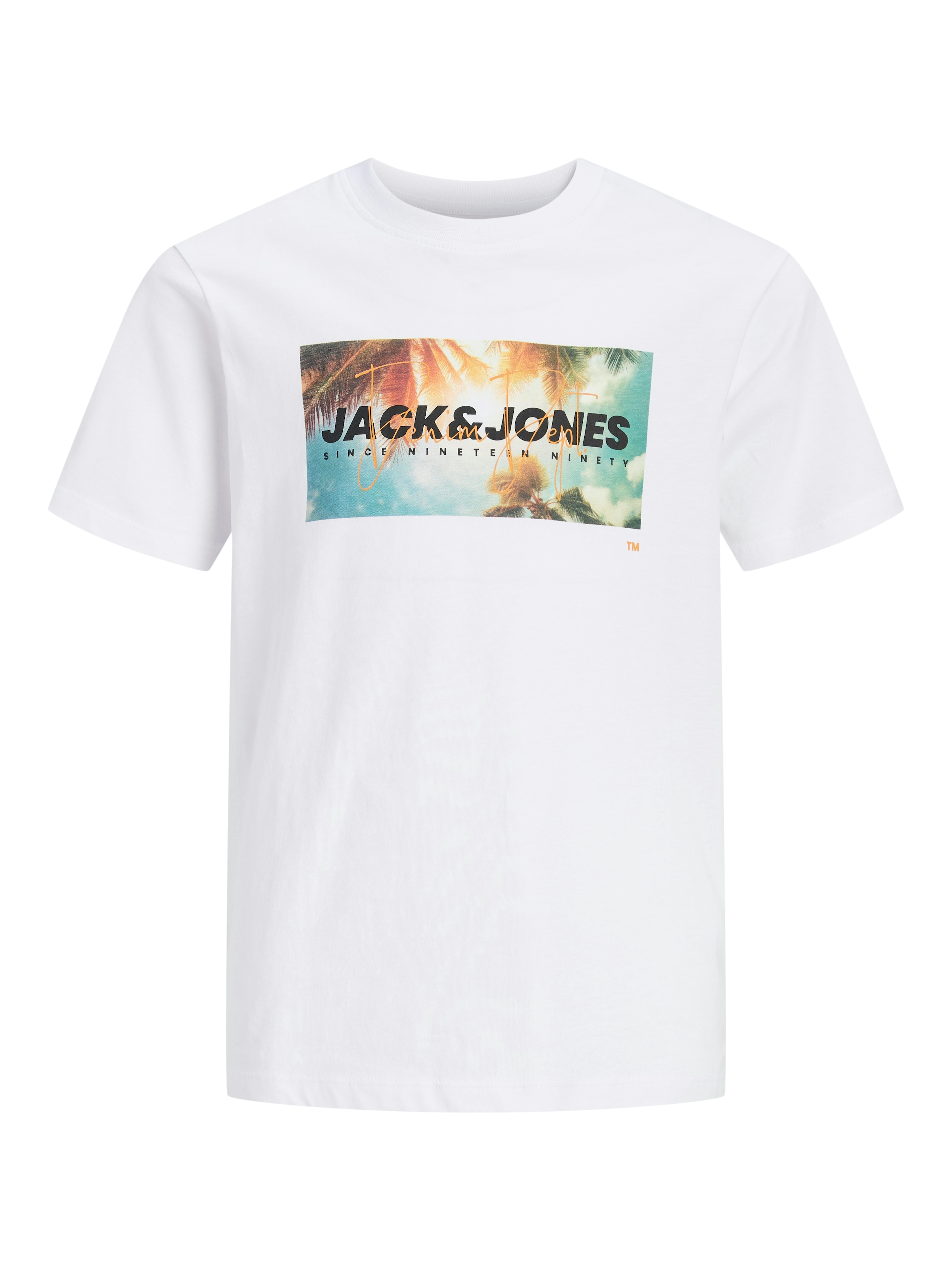 Jack & Jones Junior T-Shirt »JJINDIANA TEE SS CREW NECK JNR« Baumwolle, regular fit