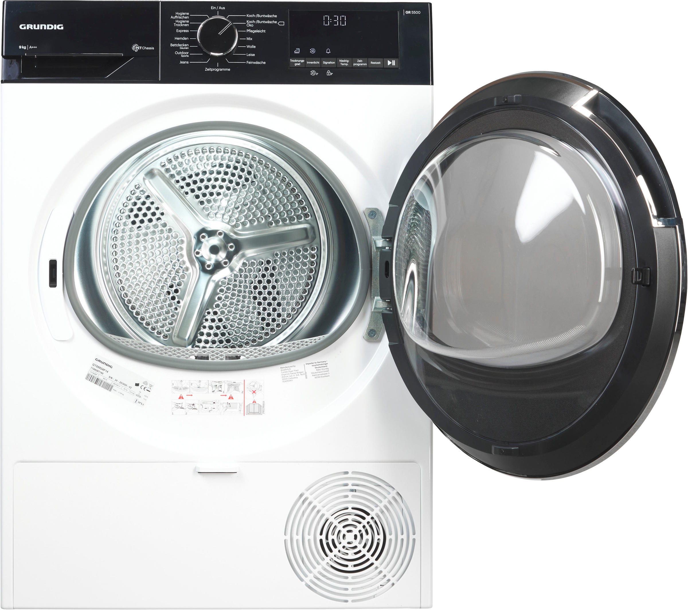 Grundig Wärmepumpentrockner »GT55924F14«, 9 kg günstig online kaufen