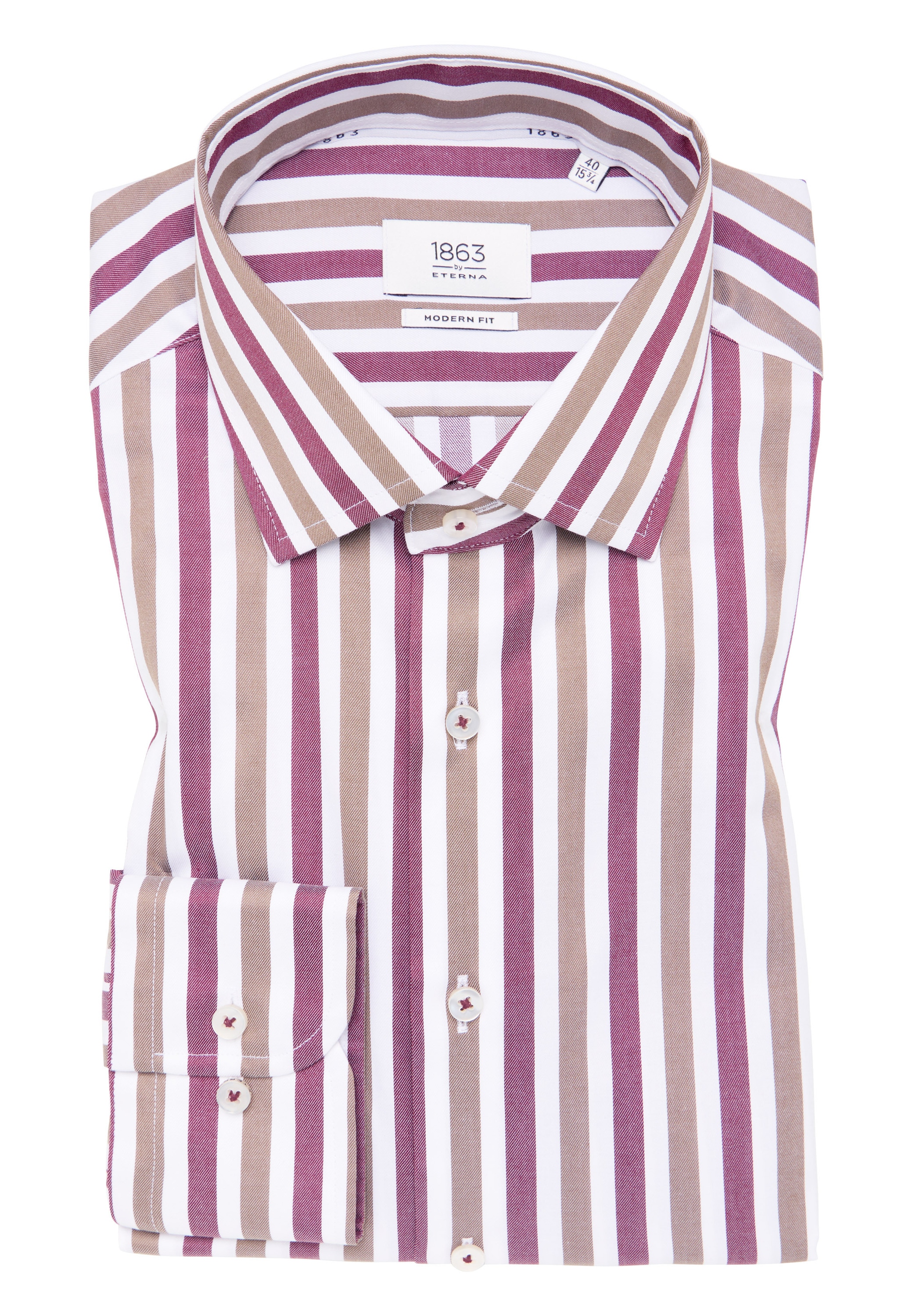 Eterna Langarmhemd »MODERN FIT« NON IRON (bügelfrei)