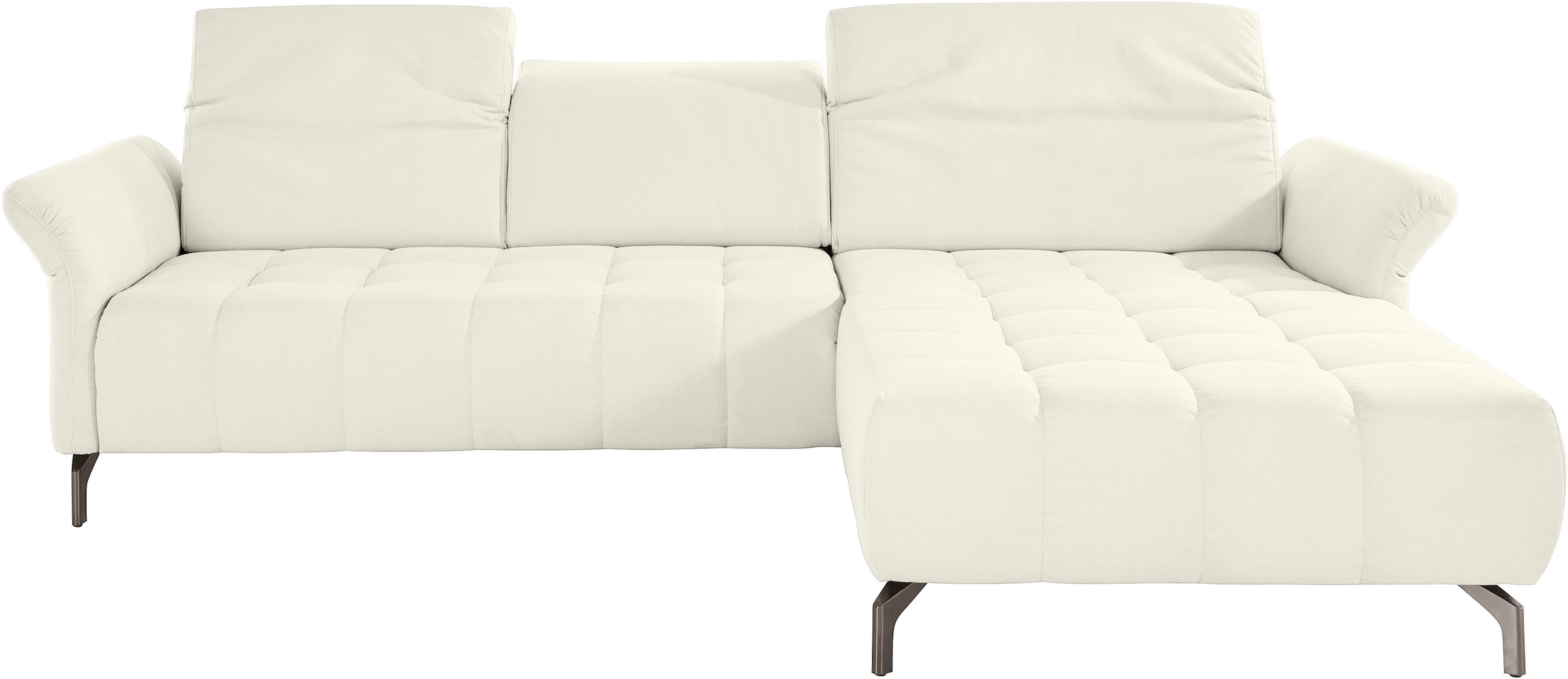 Home affaire Ecksofa »Fresh L-Form« Federkern, wahlweise Kopfteilverstellun günstig online kaufen