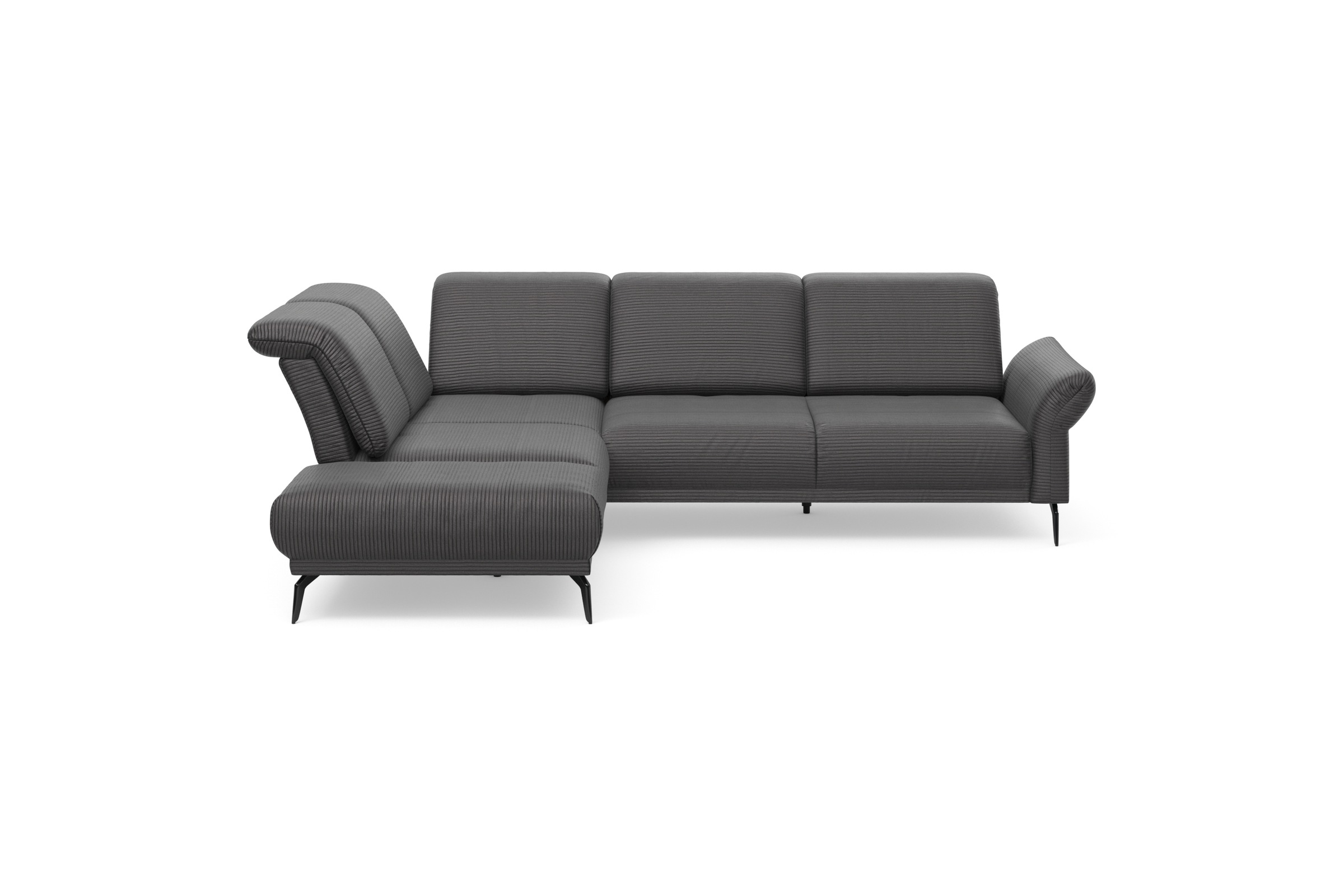 Home affaire Ecksofa »Coco L-Form« Sitztiefen-, Arm- und Kopfteilverstellun günstig online kaufen