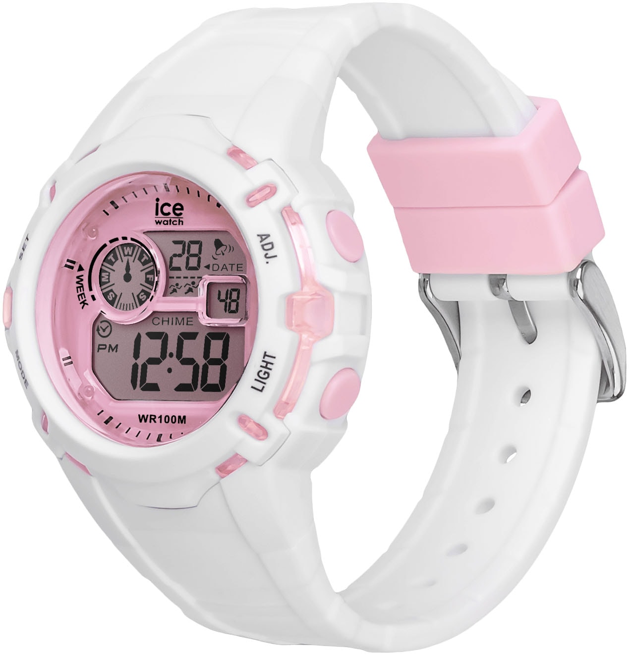 ice-watch Chronograph »ICE digit explorer - Small«, Quarz,Armbanduhr,Kinderuhr,Lernuhr,Geburtstag,Schulanfang,Geschenkidee