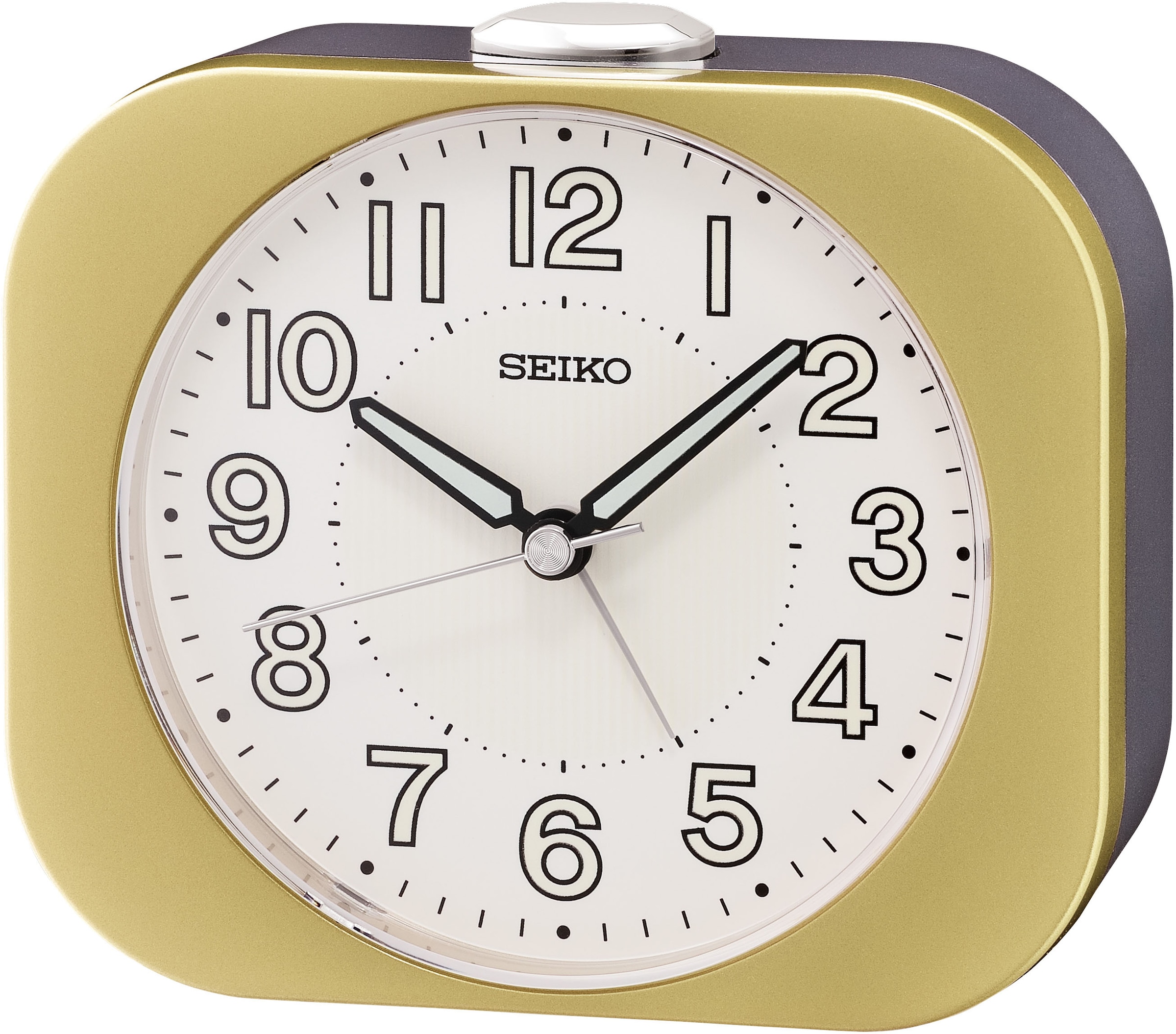 Seiko Quarzwecker Wecker, Leuchtzeiger, Schlummerfunktion, Schlafzimmer, Ge günstig online kaufen