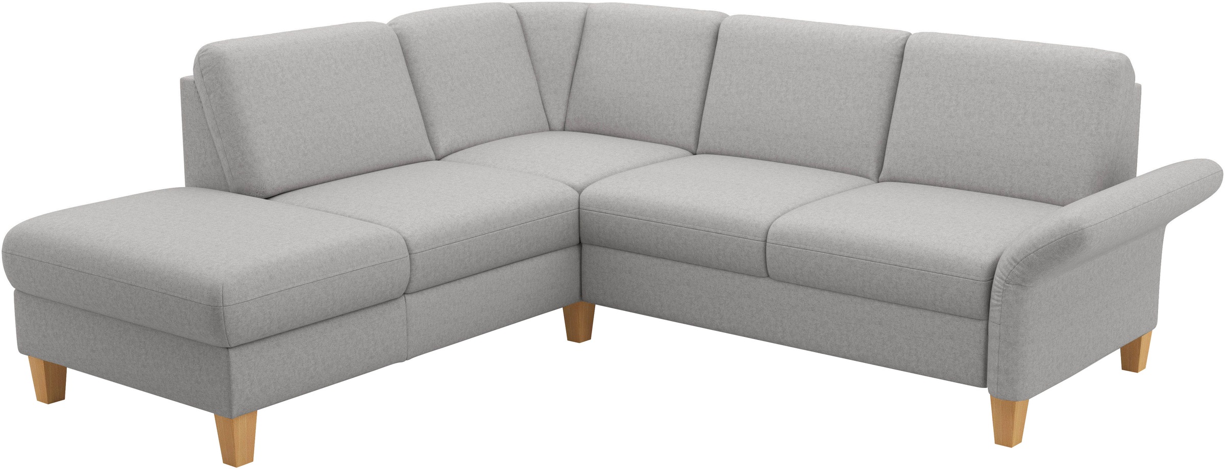 Home affaire Ecksofa »Rochelle, L-Form«, wahlweise mit Armteilverstellung, Bettfunktion und Bettkasten